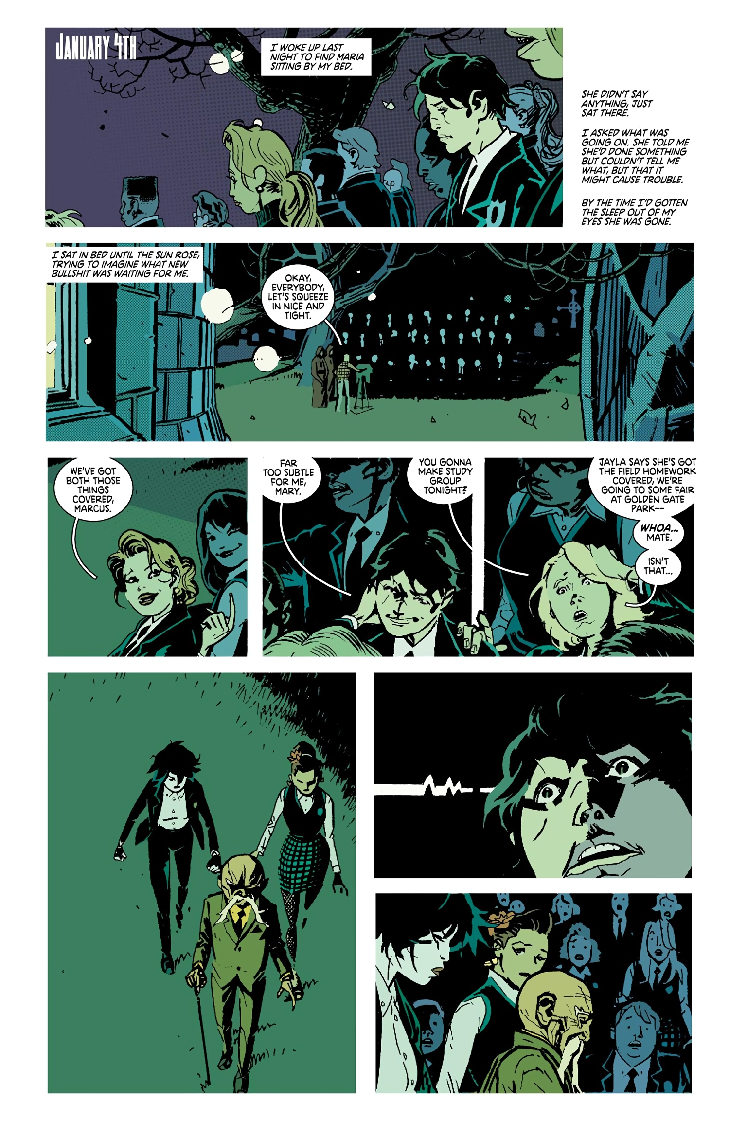 Read online Deadly Class comic -  Issue # _Deluxe Edition Teen Age Riot (Part 3) - 49