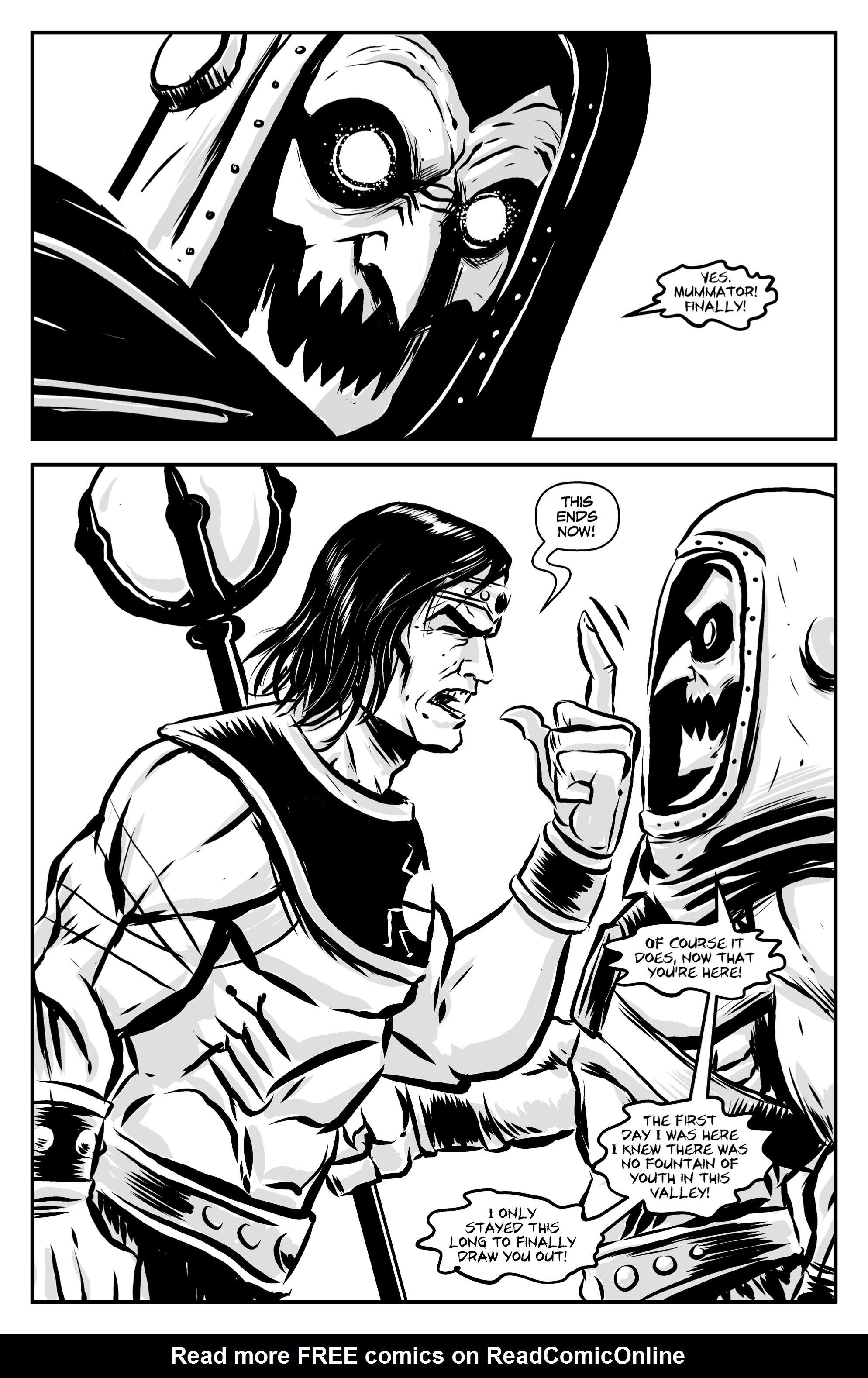 Read online Mummator and the Conquerors of the Cosmos comic -  Issue # Full - 23