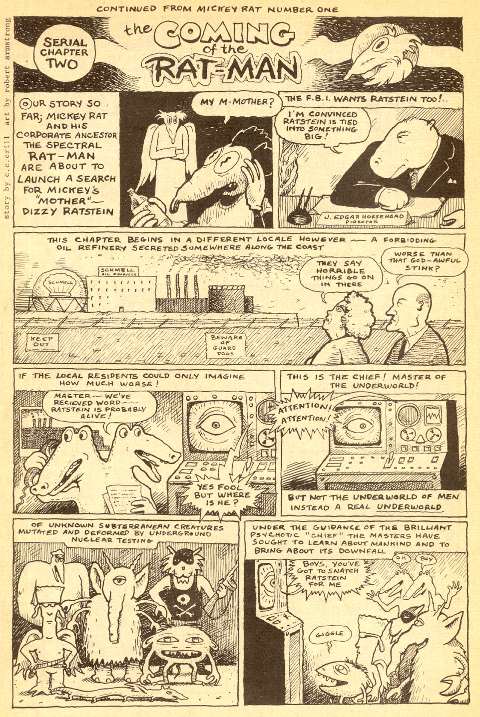 Read online Mickey Rat comic -  Issue #2 - 14