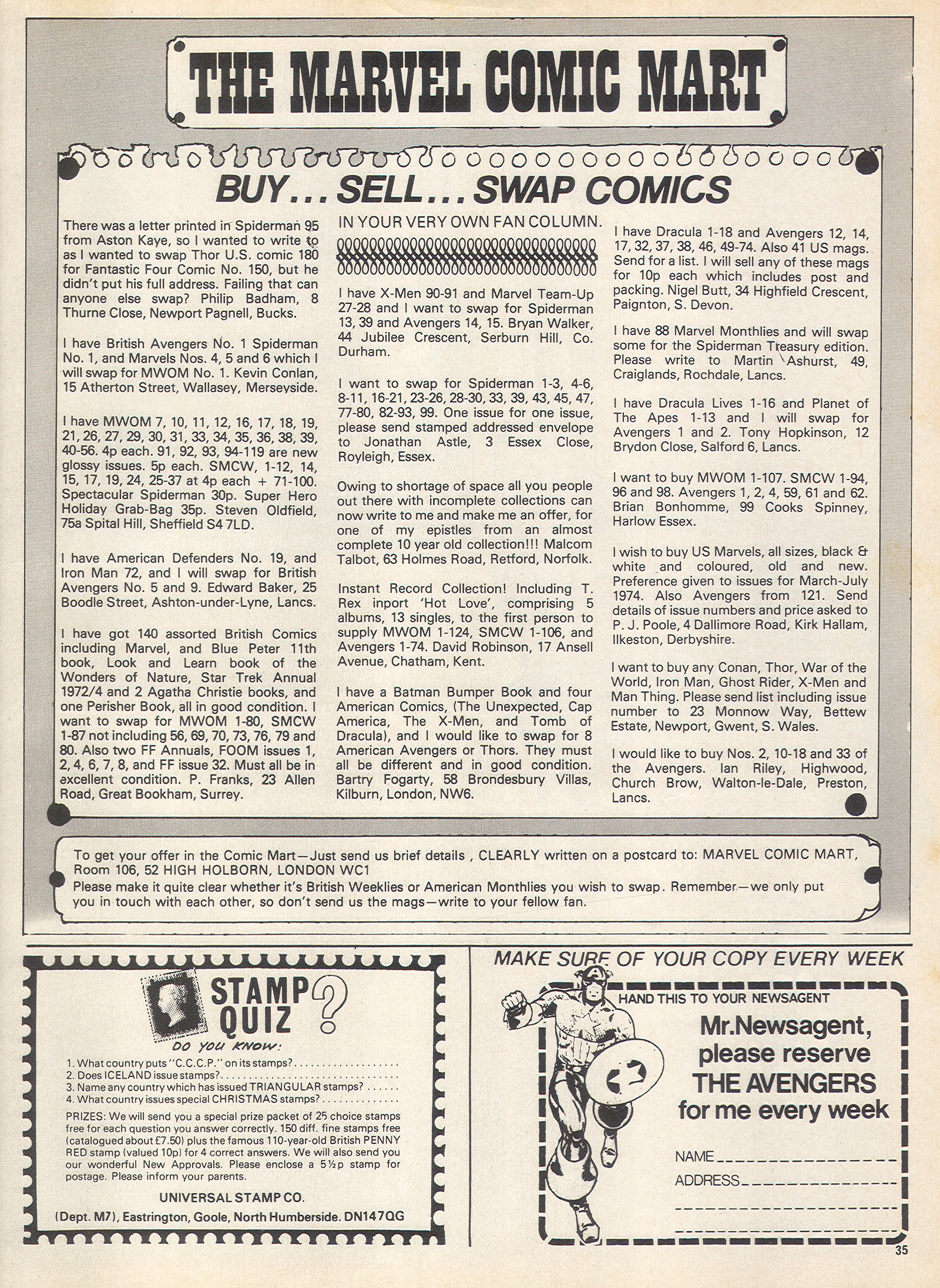 Read online The Avengers (1973) comic -  Issue #87 - 35