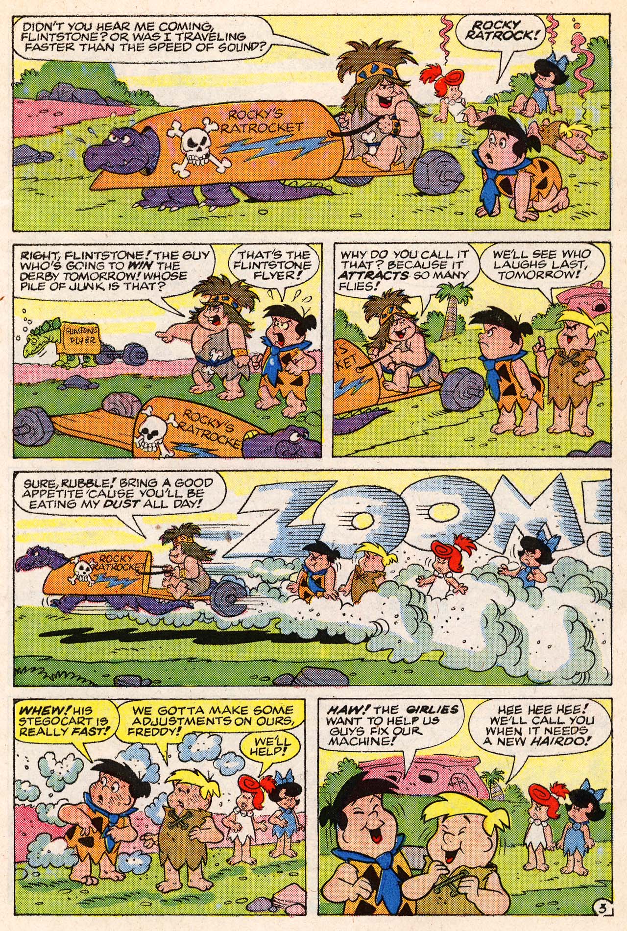 Read online The Flintstone Kids comic -  Issue #4 - 5