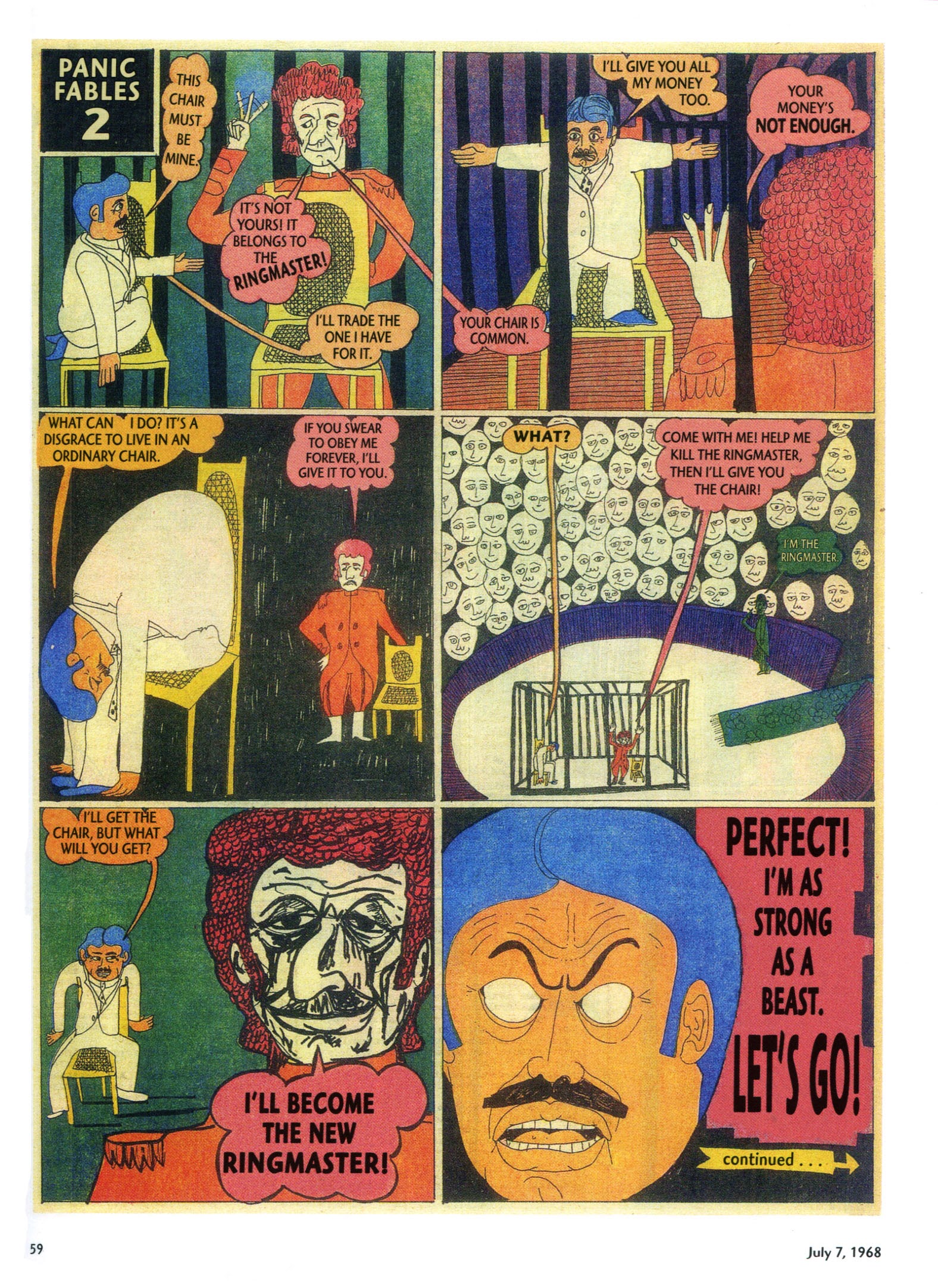 Read online The Panic Fables: Mystic Teachings and Initiatory Tales comic -  Issue # TPB (Part 1) - 72