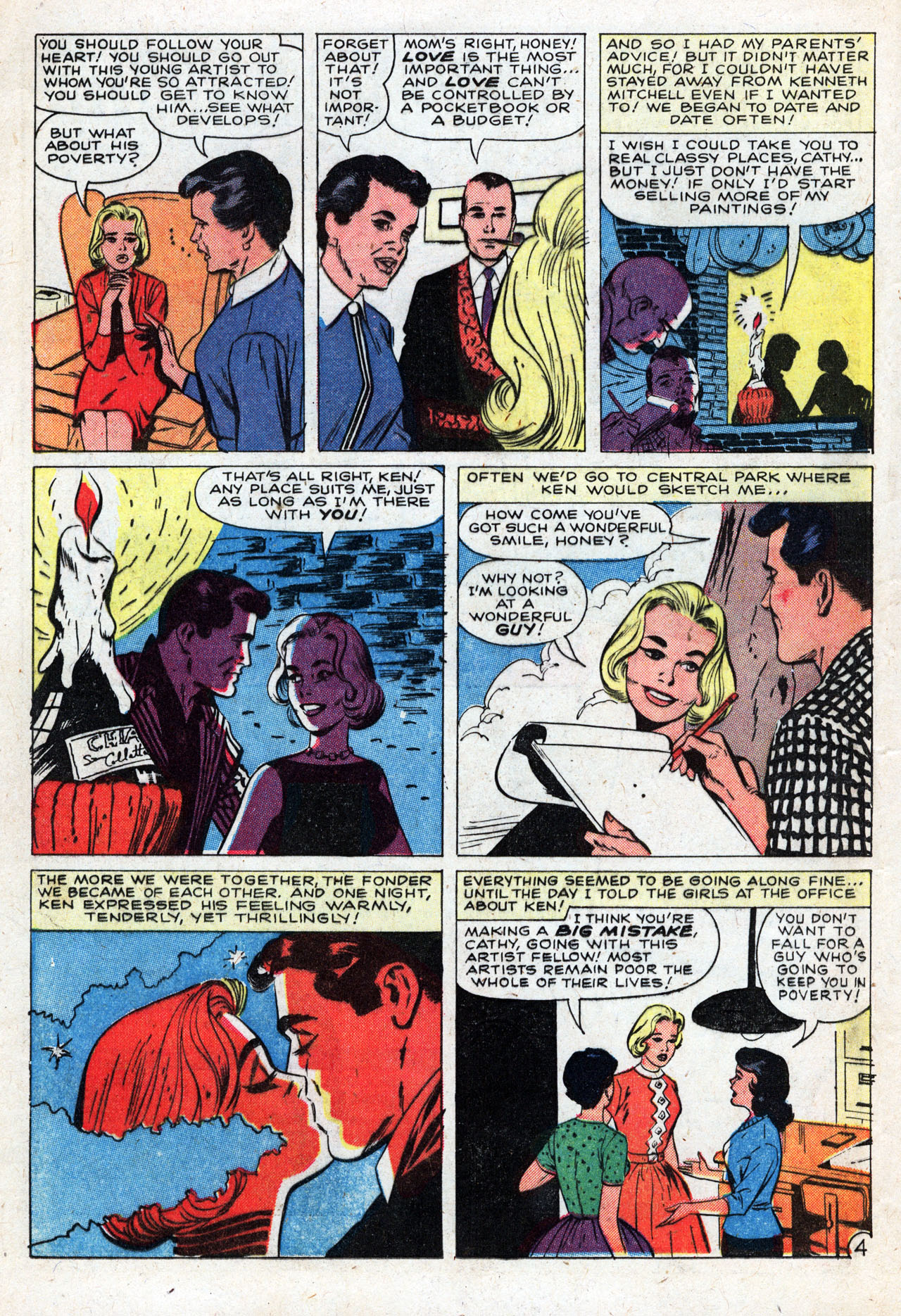 Read online Love Romances comic -  Issue #90 - 16