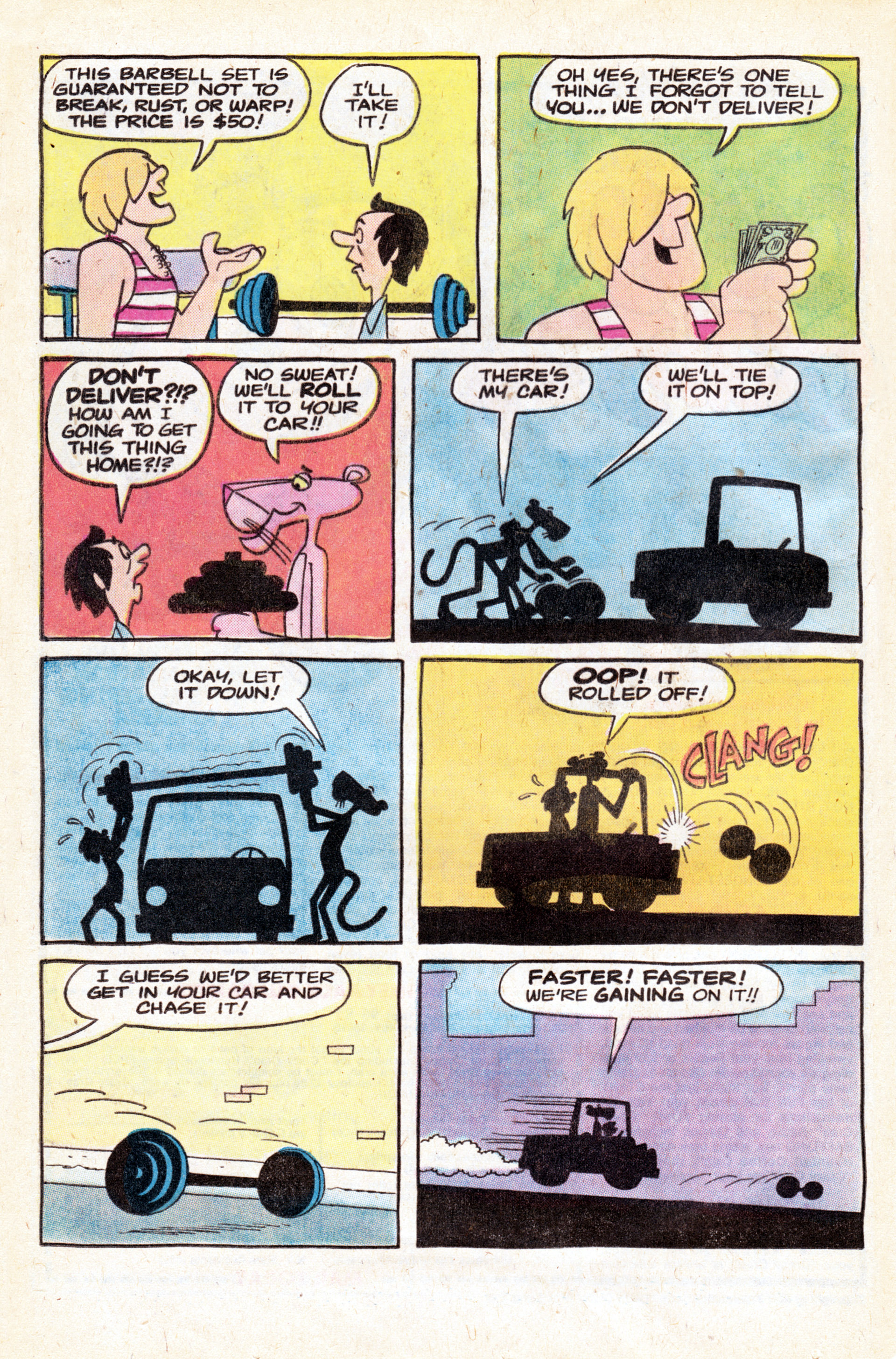 Read online The Pink Panther (1971) comic -  Issue #55 - 24