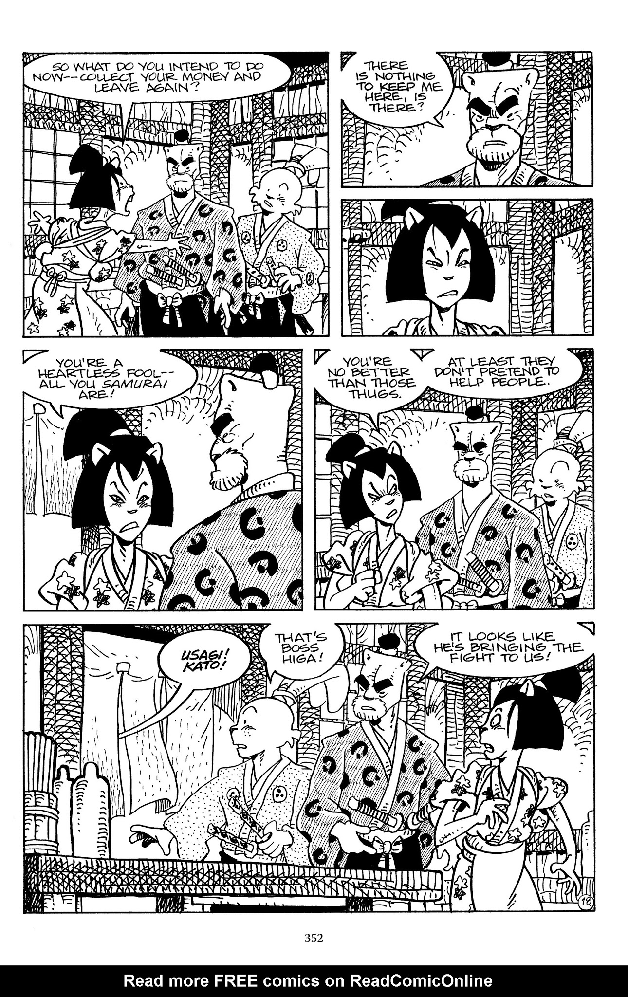 Read online The Usagi Yojimbo Saga comic -  Issue # TPB 7 - 347