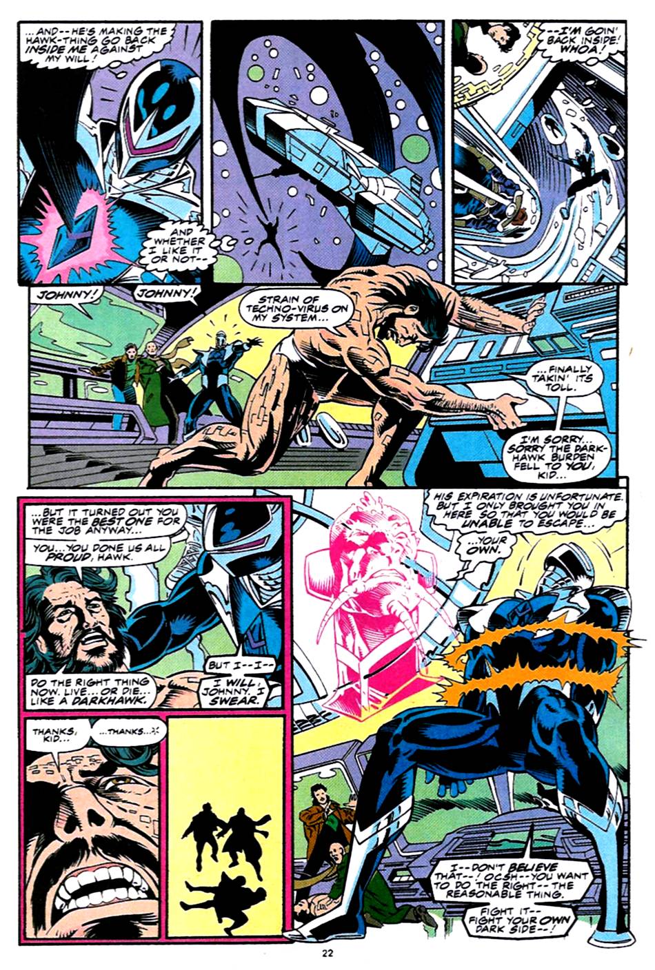Read online Darkhawk (1991) comic -  Issue #41 - 17