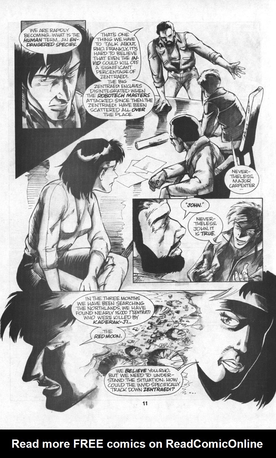 Read online Robotech: Invid War comic -  Issue #11 - 13