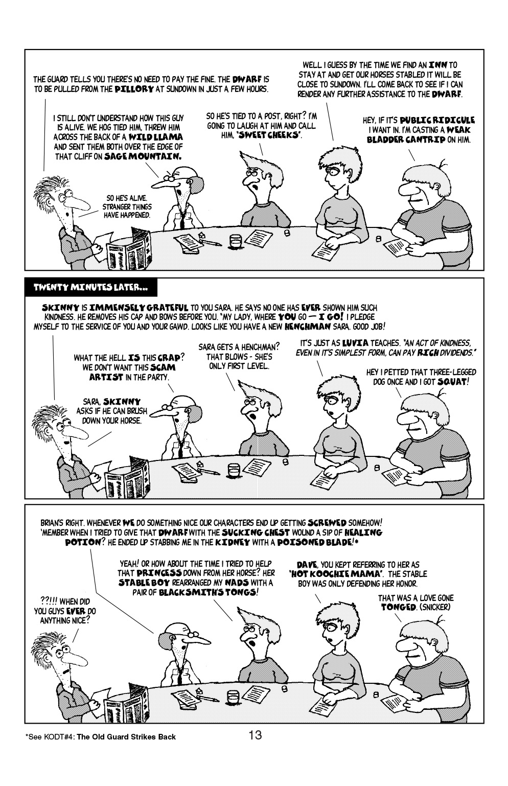 Read online Knights of the Dinner Table comic -  Issue #28 - 15