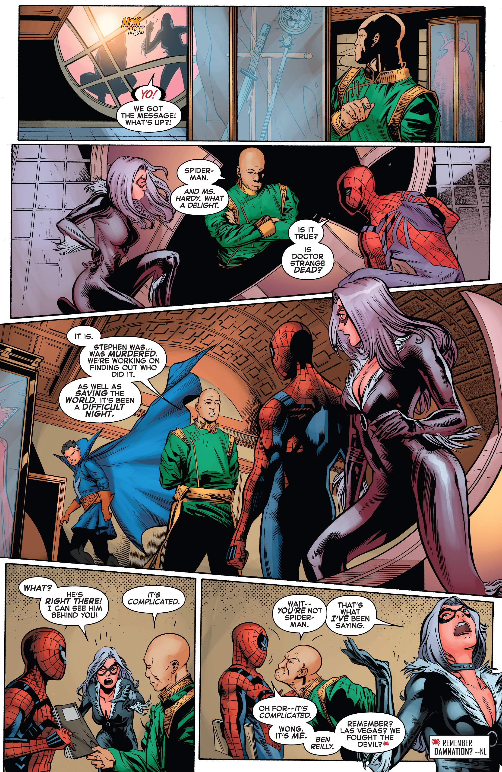 Read online Death of Doctor Strange: One-Shots comic -  Issue # Spider-Man - 8