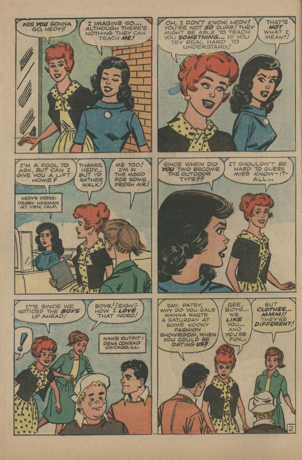 Read online Patsy and Hedy comic -  Issue #83 - 4