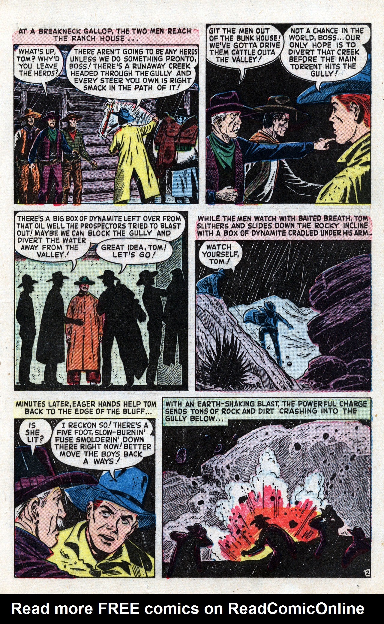 Read online Whip Wilson comic -  Issue #10 - 33
