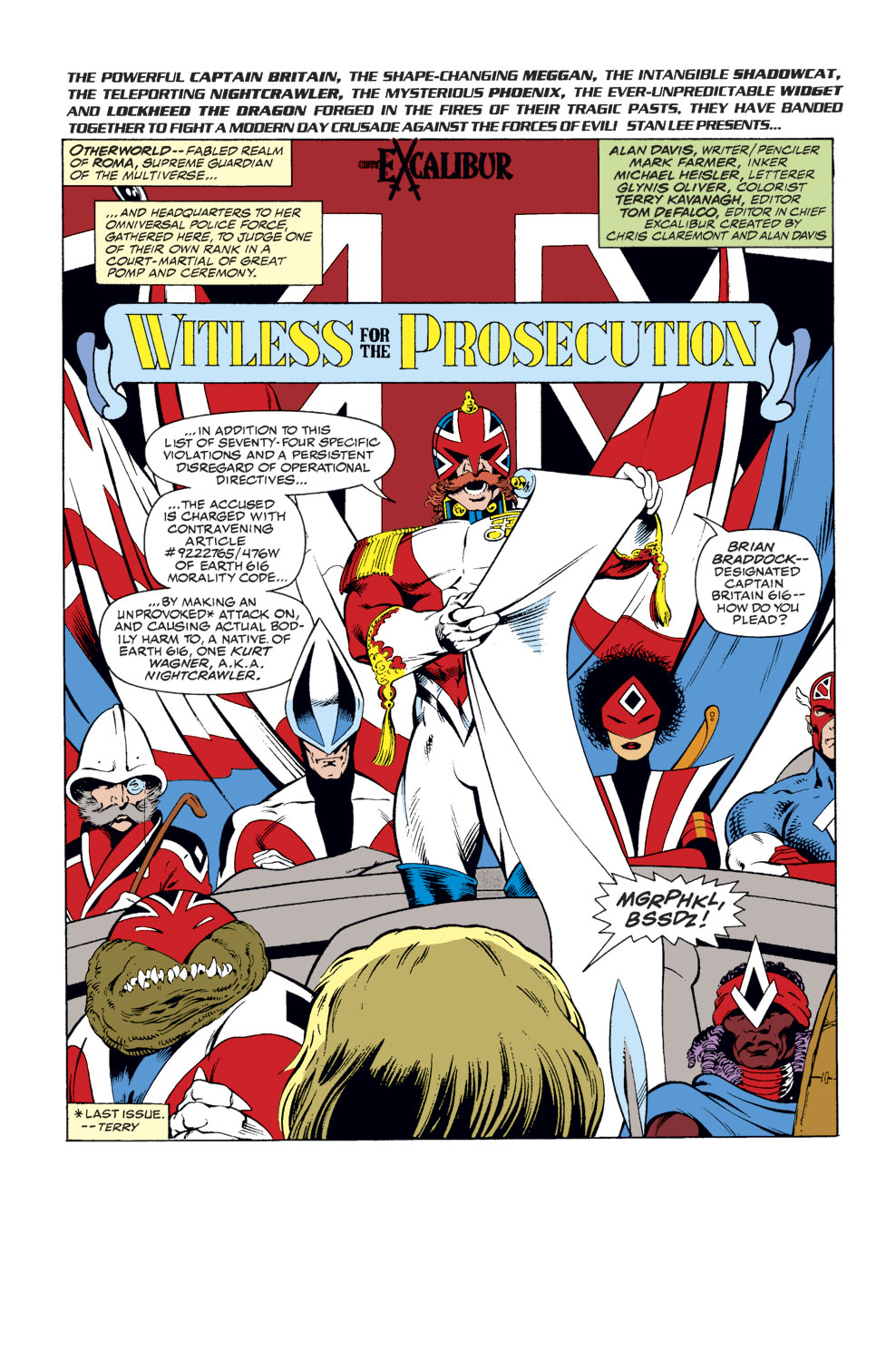 Read online Excalibur (1988) comic -  Issue #44 - 2