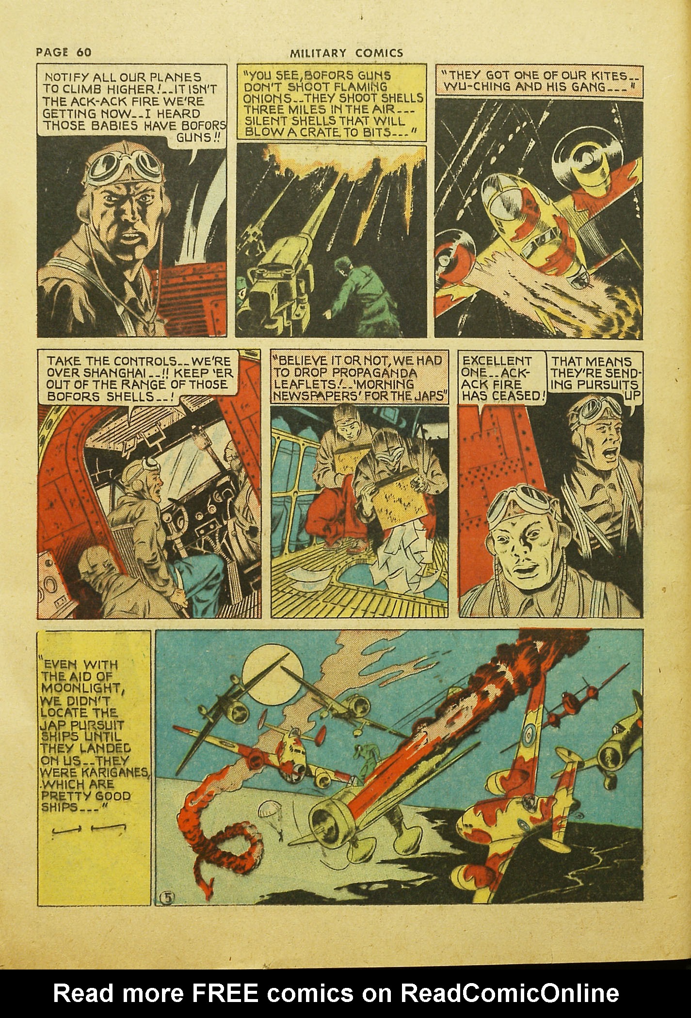 Read online Military Comics comic -  Issue #9 - 62