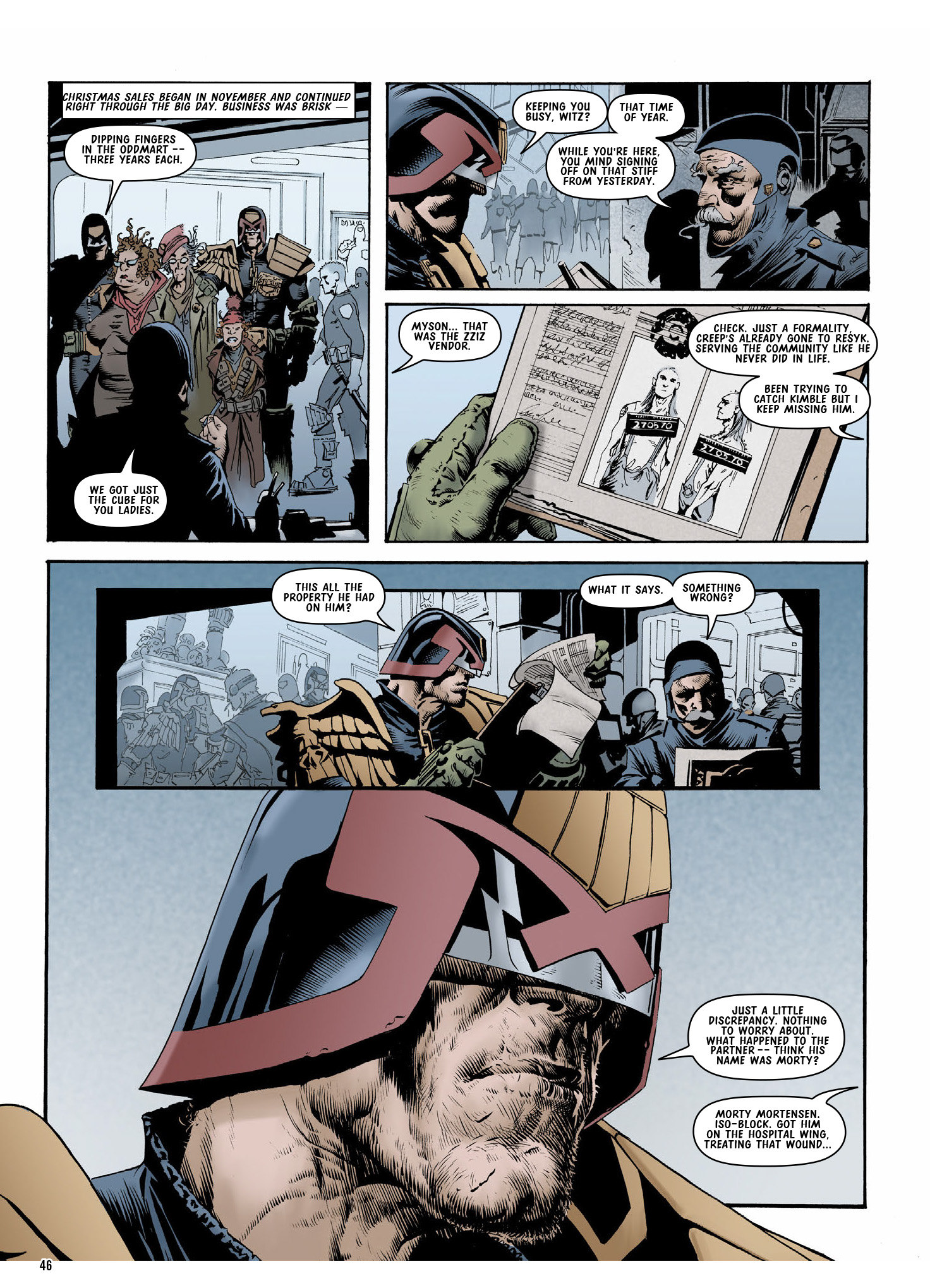 Read online Judge Dredd: The Complete Case Files comic -  Issue # TPB 42 (Part 1) - 48