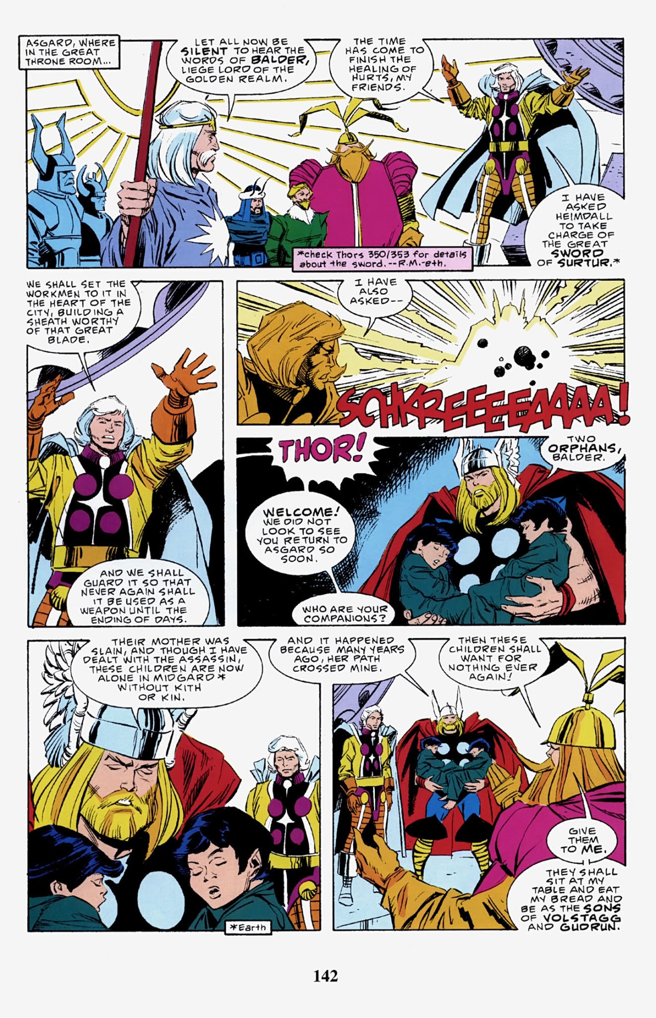 Read online Thor Visionaries: Walter Simonson comic -  Issue # TPB 4 - 143