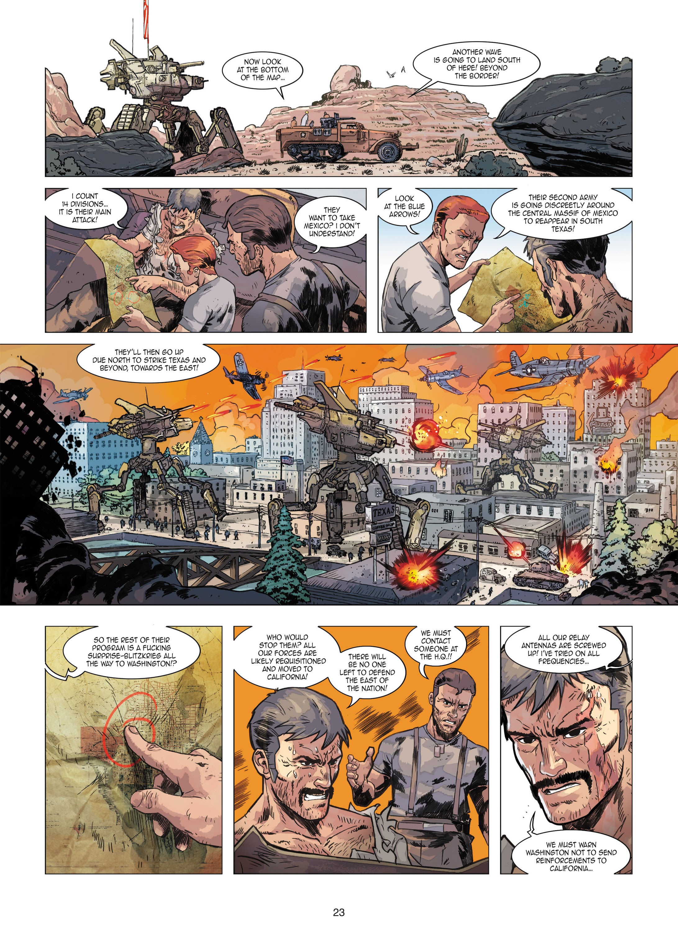 Read online Iron Squad comic -  Issue #3 - 23