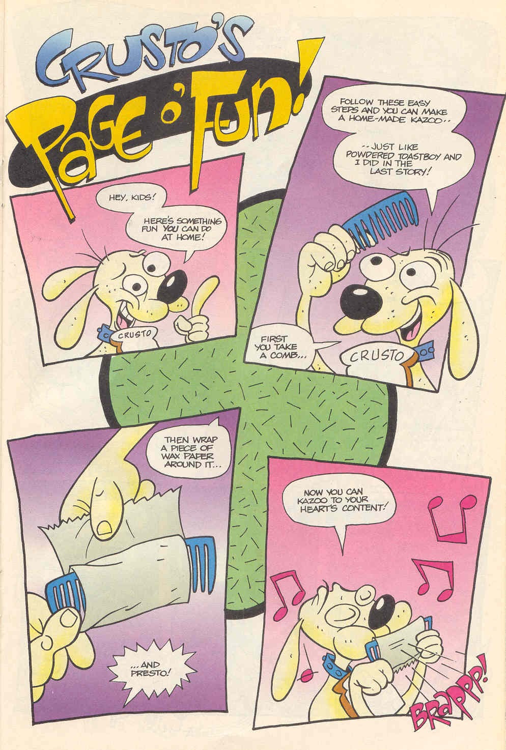 Read online Ren & Stimpy Show Special Powdered Toastman comic -  Issue # Full - 29