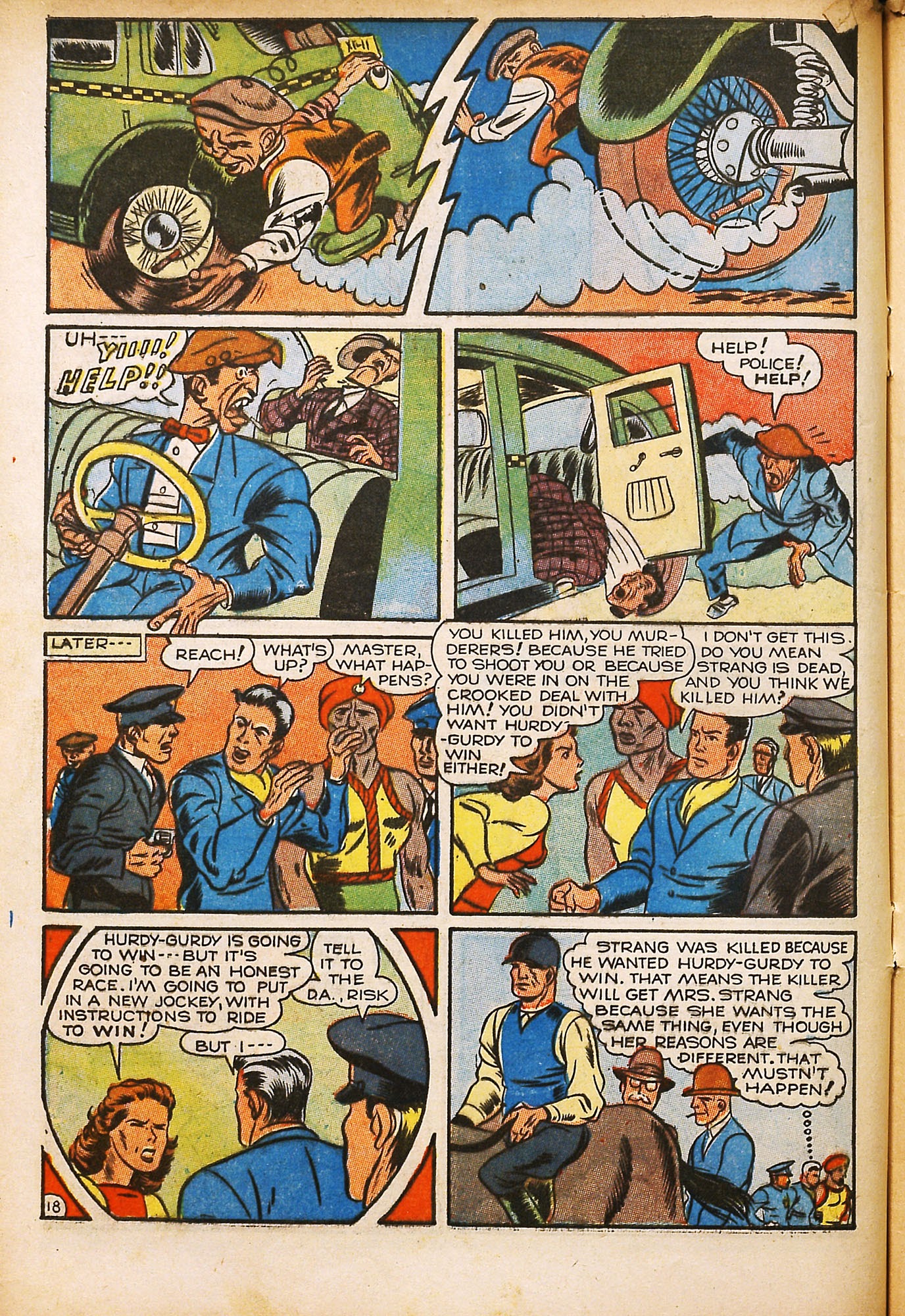 Read online Super-Mystery Comics comic -  Issue #15 - 21