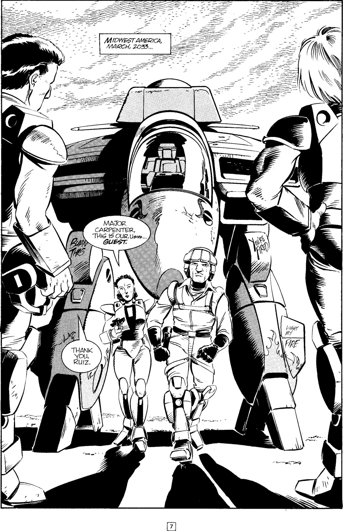 Read online Robotech - Firewalkers comic -  Issue # Full - 9