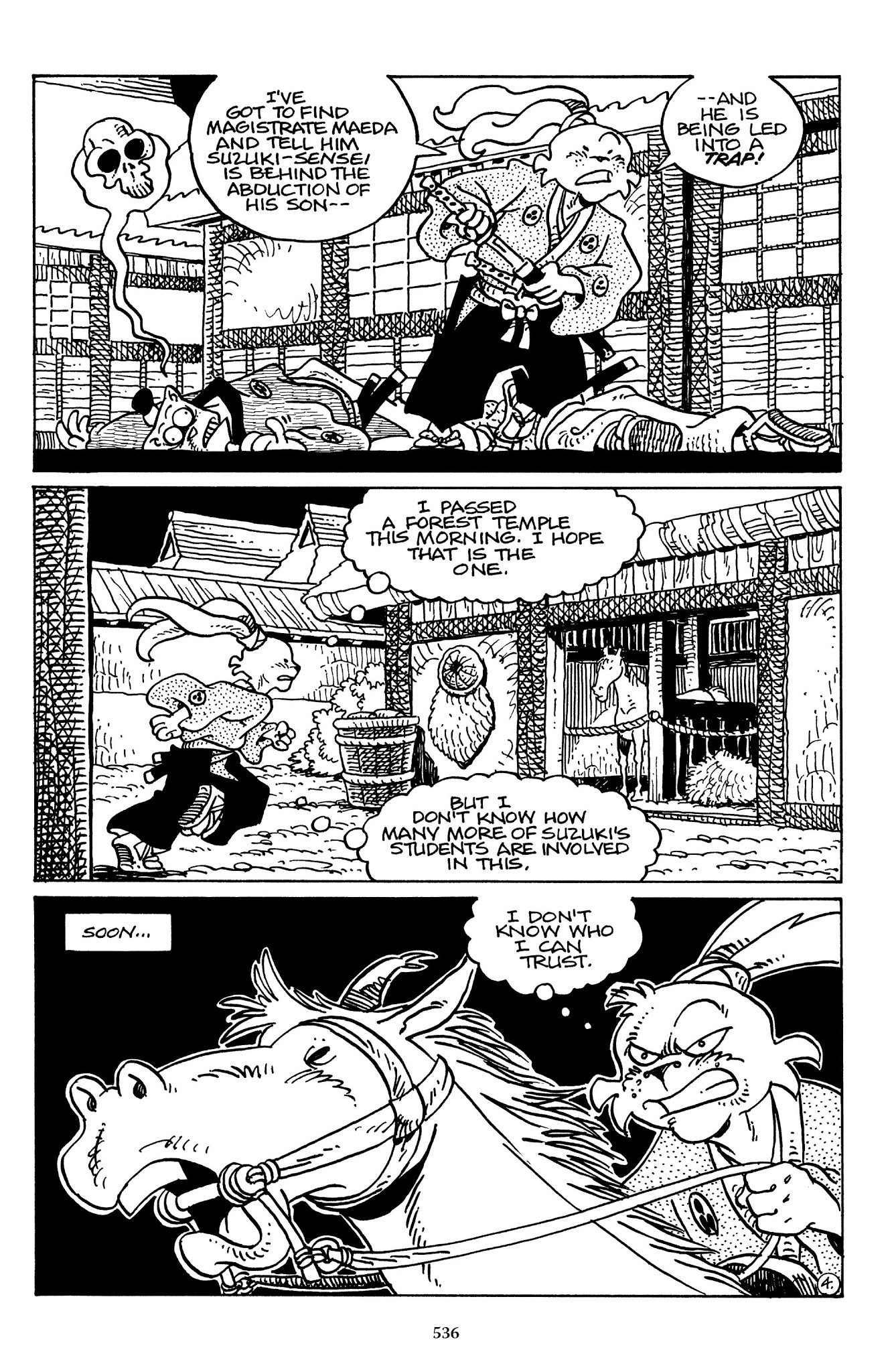 Read online The Usagi Yojimbo Saga comic -  Issue # TPB 7 - 528