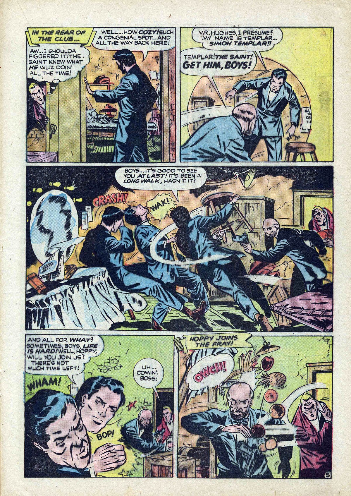 Read online The Saint (1947) comic -  Issue #6 - 33