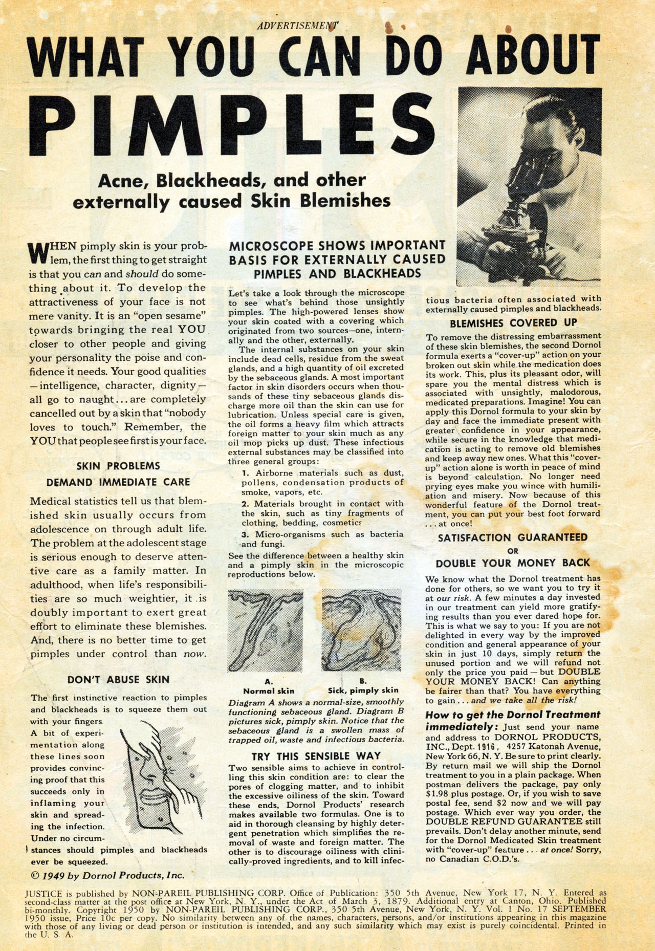 Read online Justice (1947) comic -  Issue #17 - 2