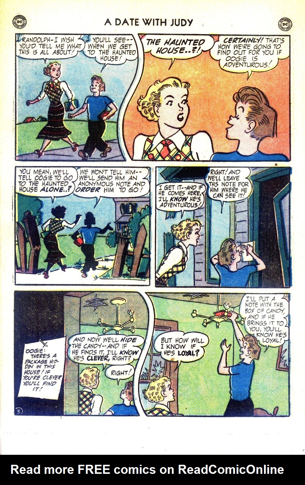 Read online A Date with Judy comic -  Issue #22 - 28