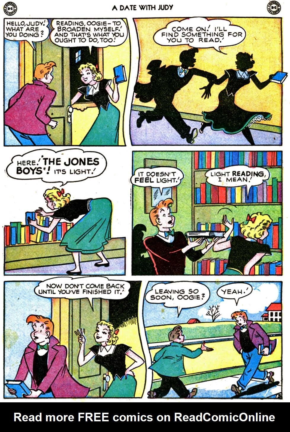 Read online A Date with Judy comic -  Issue #10 - 21