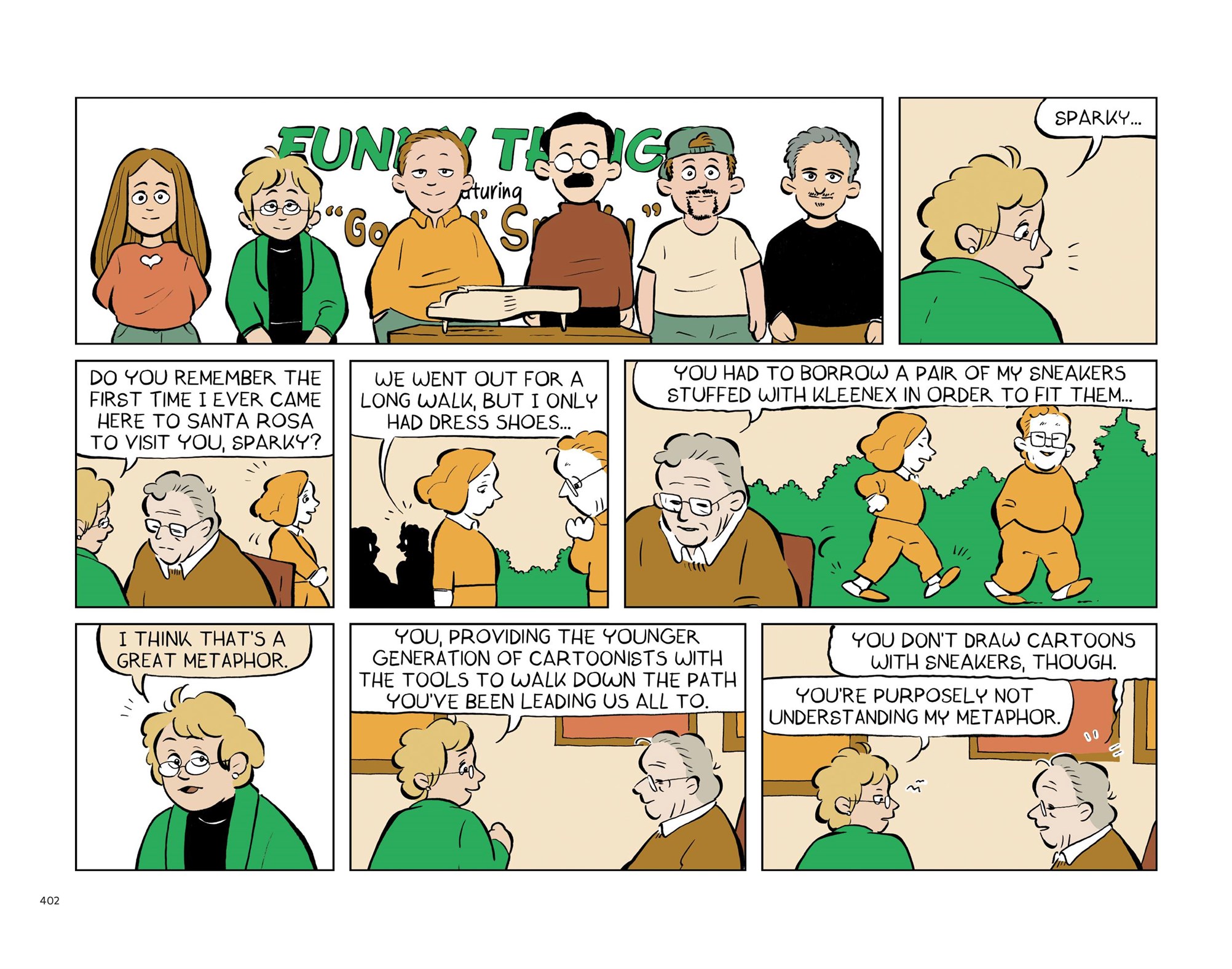 Read online Funny Things: A Comic Strip Biography of Charles M. Schulz comic -  Issue # TPB (Part 5) - 5