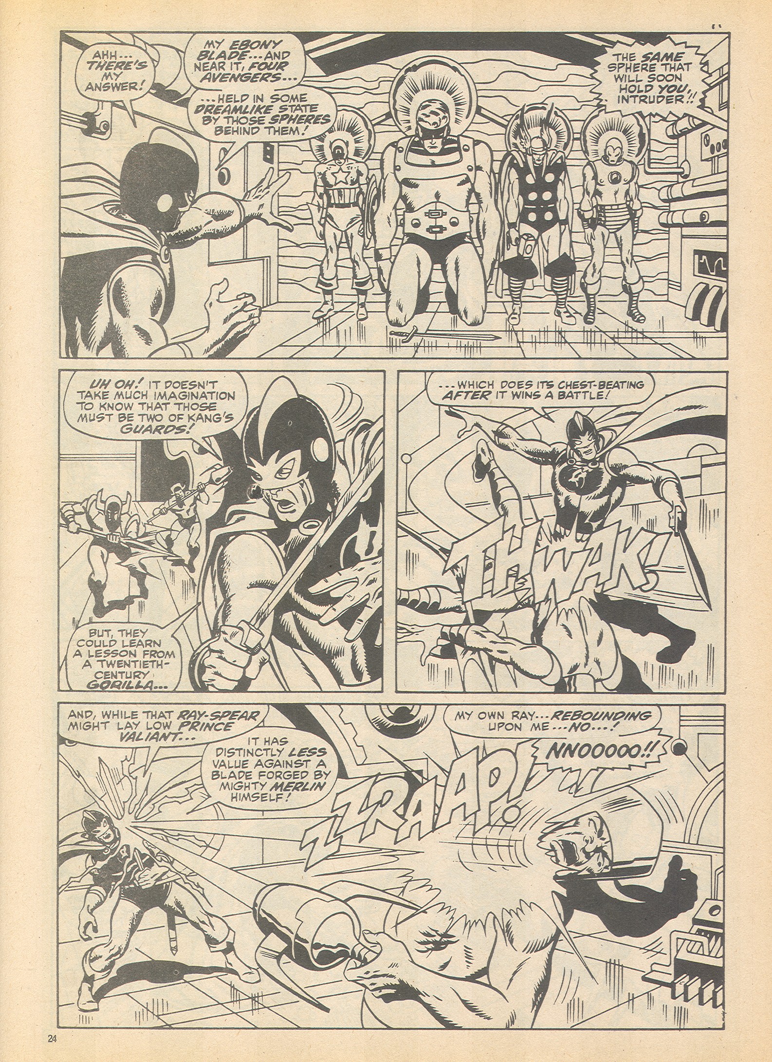 Read online The Avengers (1973) comic -  Issue #108 - 24