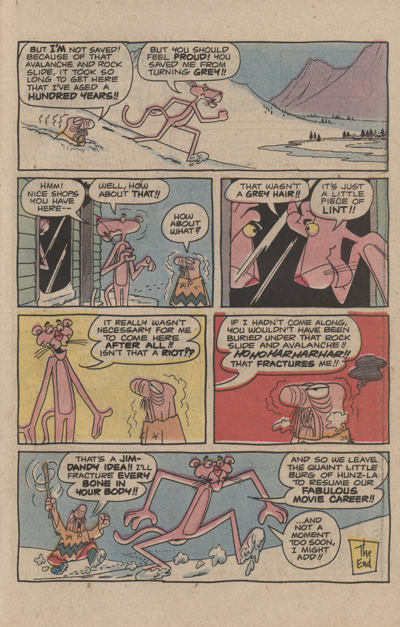 Read online The Pink Panther (1971) comic -  Issue #61 - 27