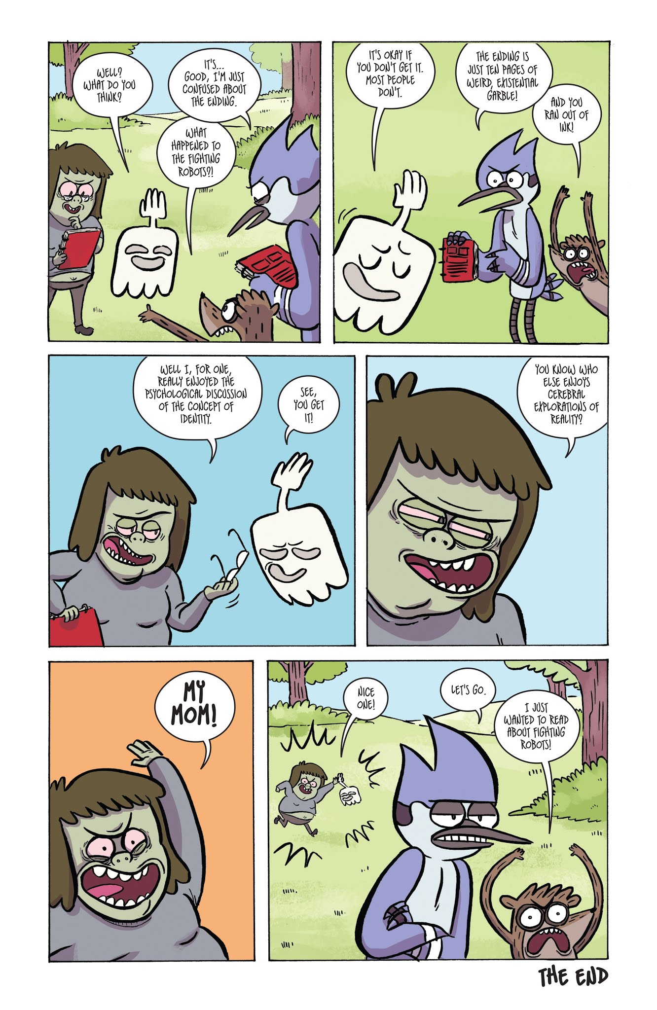 Read online Regular Show: Parks and Wreck comic -  Issue # TPB - 77