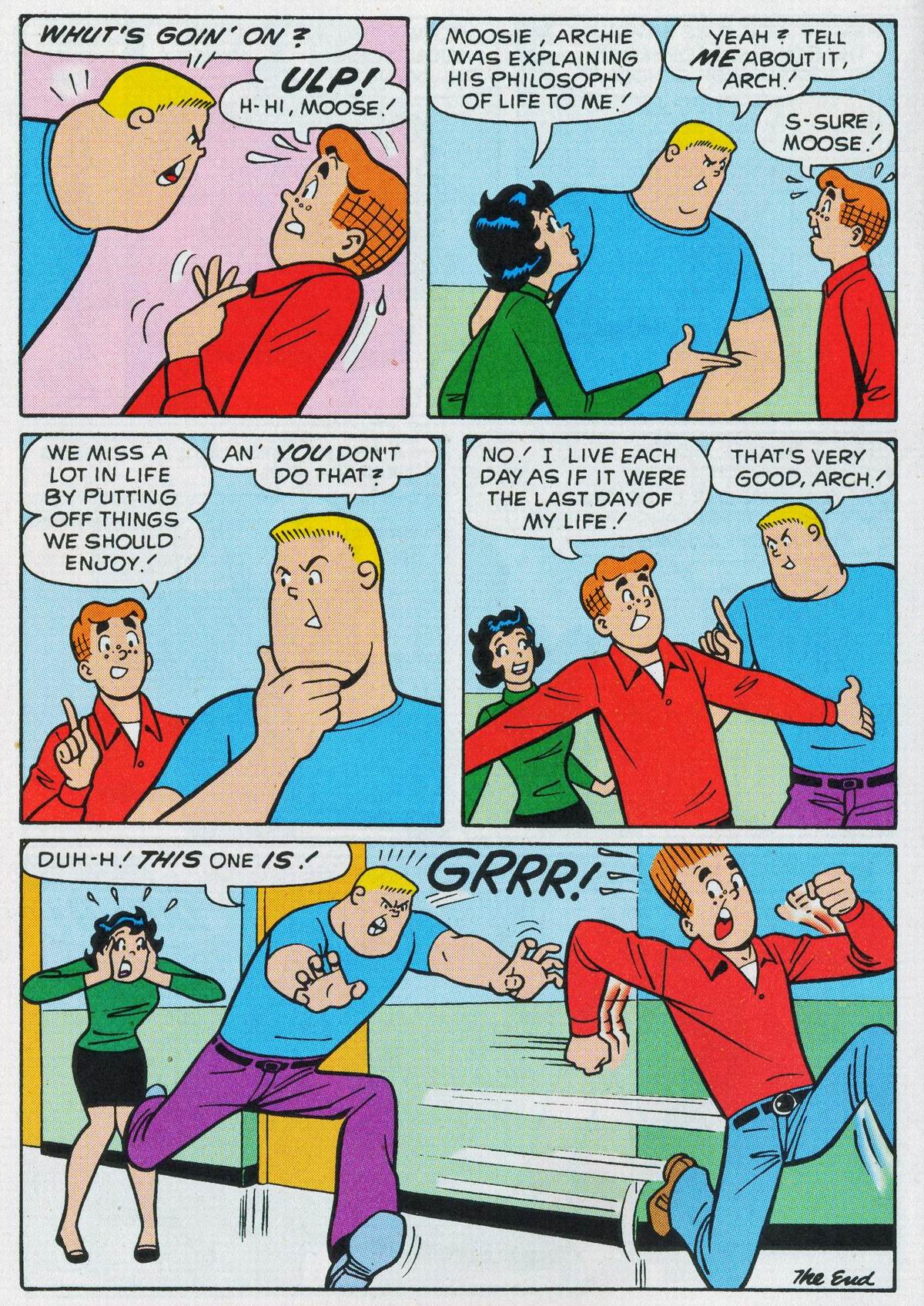 Read online Archie's Double Digest Magazine comic -  Issue #161 - 144