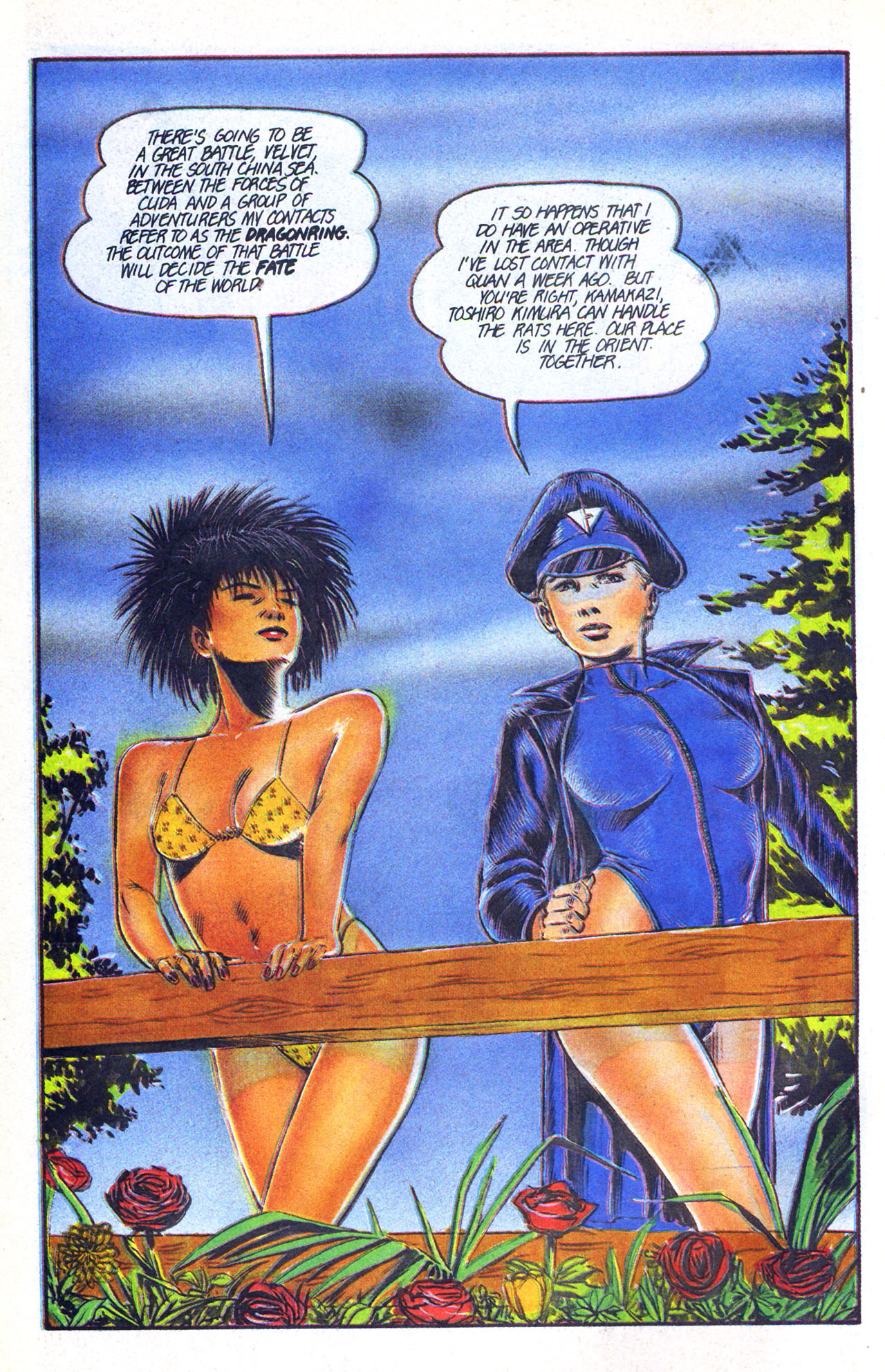 Read online Dragonring (1987) comic -  Issue #9 - 10