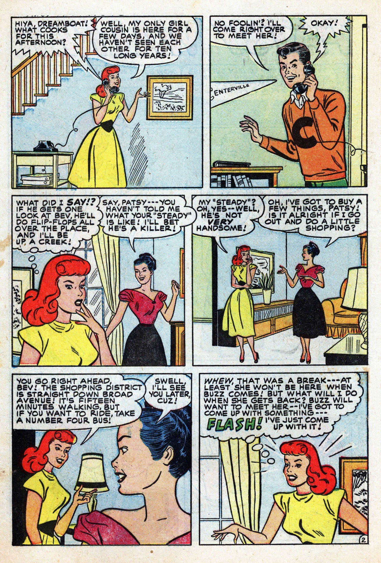 Read online Patsy and her Pals comic -  Issue #3 - 4