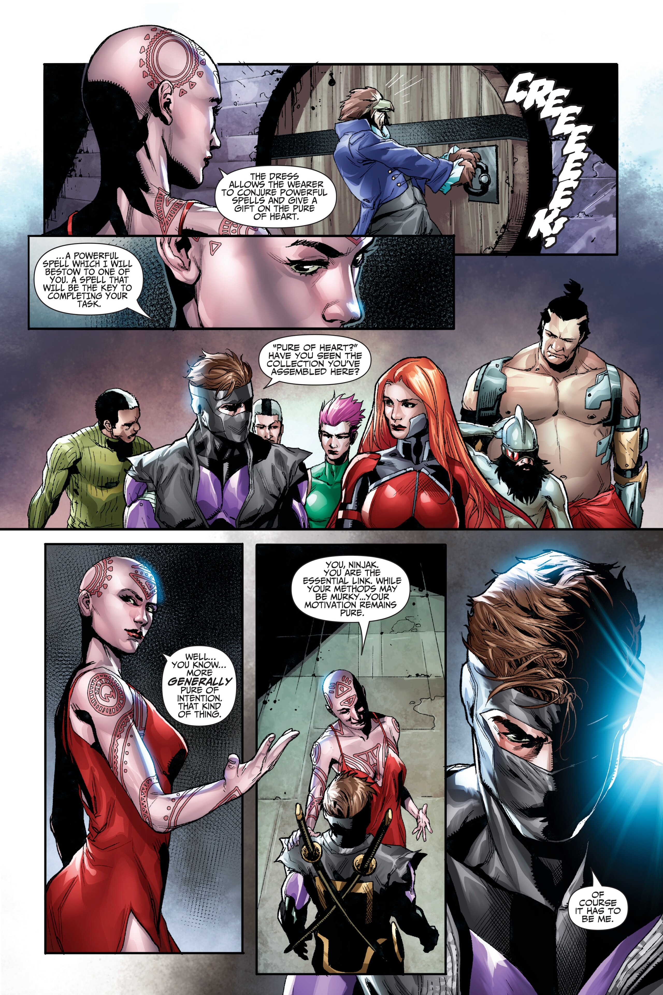 Read online Ninjak (2015) comic -  Issue # _Deluxe Edition 2 (Part 4) - 20