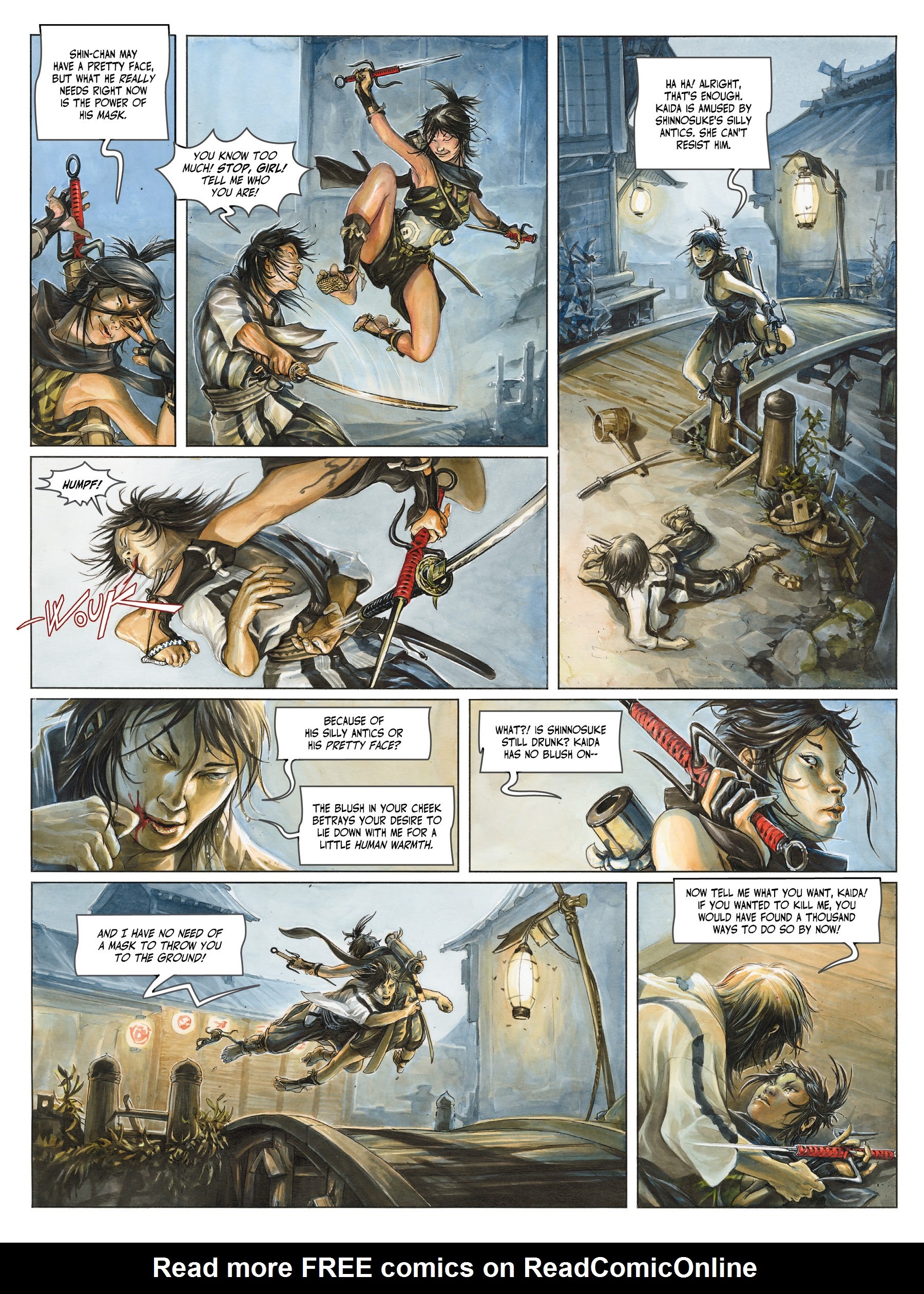 Read online The Mask of Fudo comic -  Issue #2 - 16