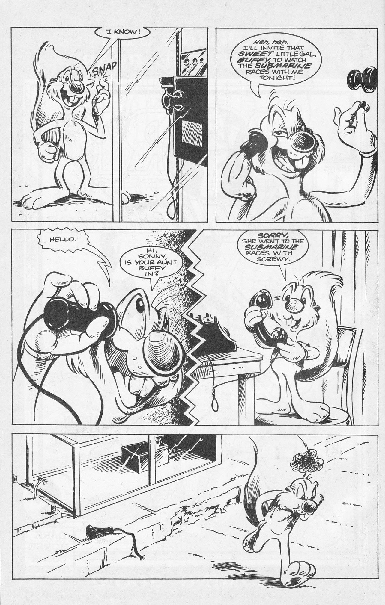 Read online Wacky Squirrel comic -  Issue #1 - 12