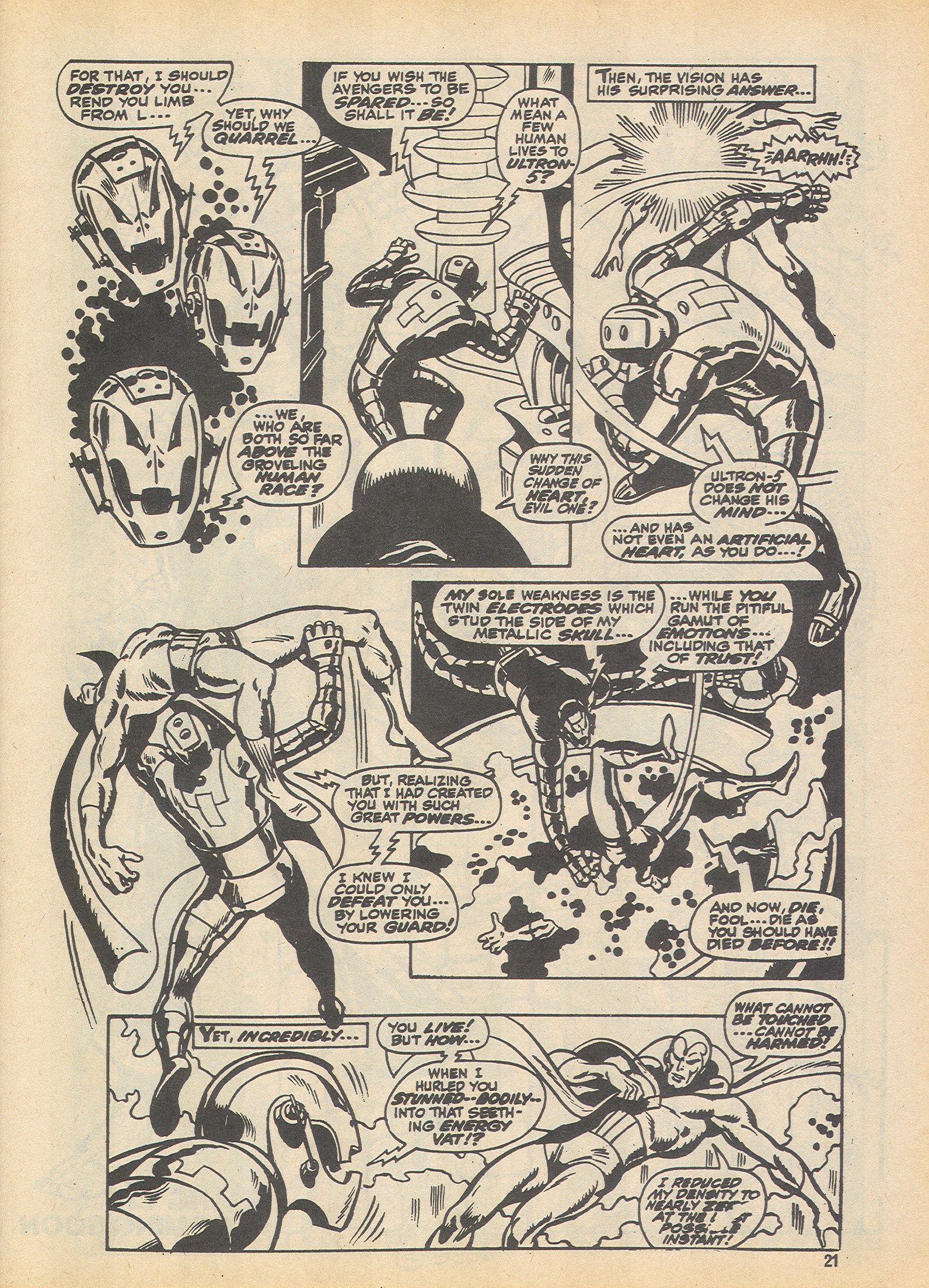 Read online The Avengers (1973) comic -  Issue #83 - 21