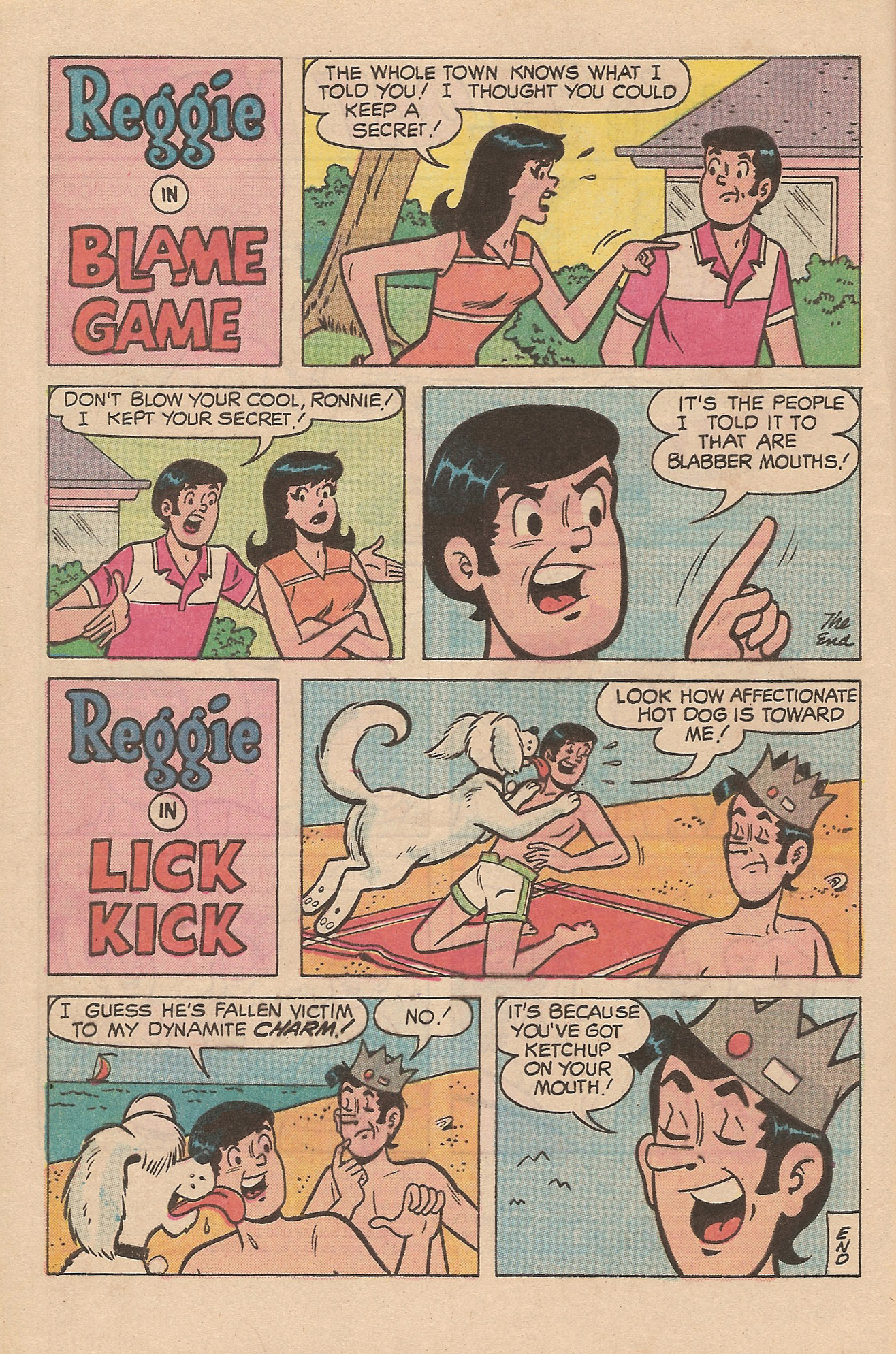 Read online Reggie's Wise Guy Jokes comic -  Issue #27 - 4