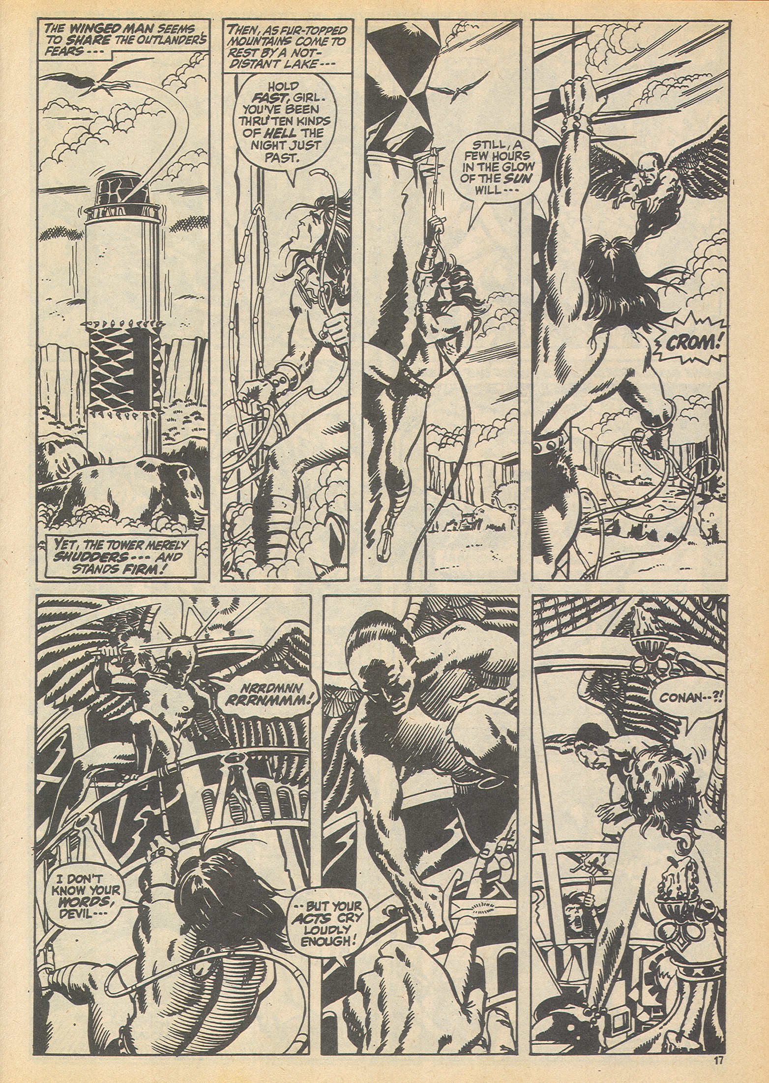 Read online The Savage Sword of Conan (1975) comic -  Issue #9 - 17