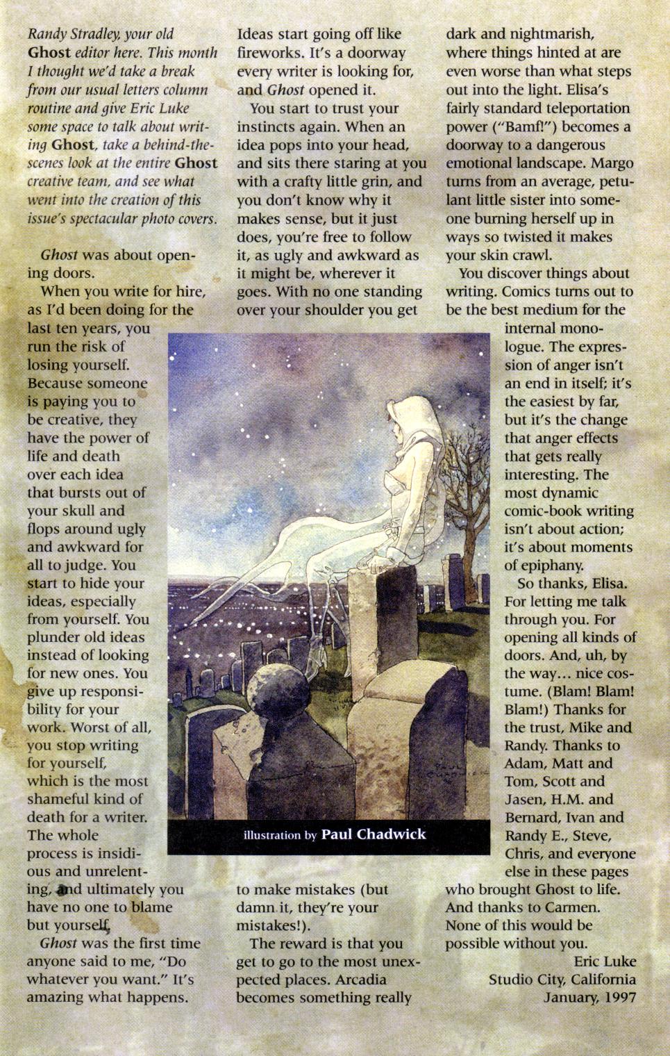 Read online Ghost (1995) comic -  Issue #25 - 41