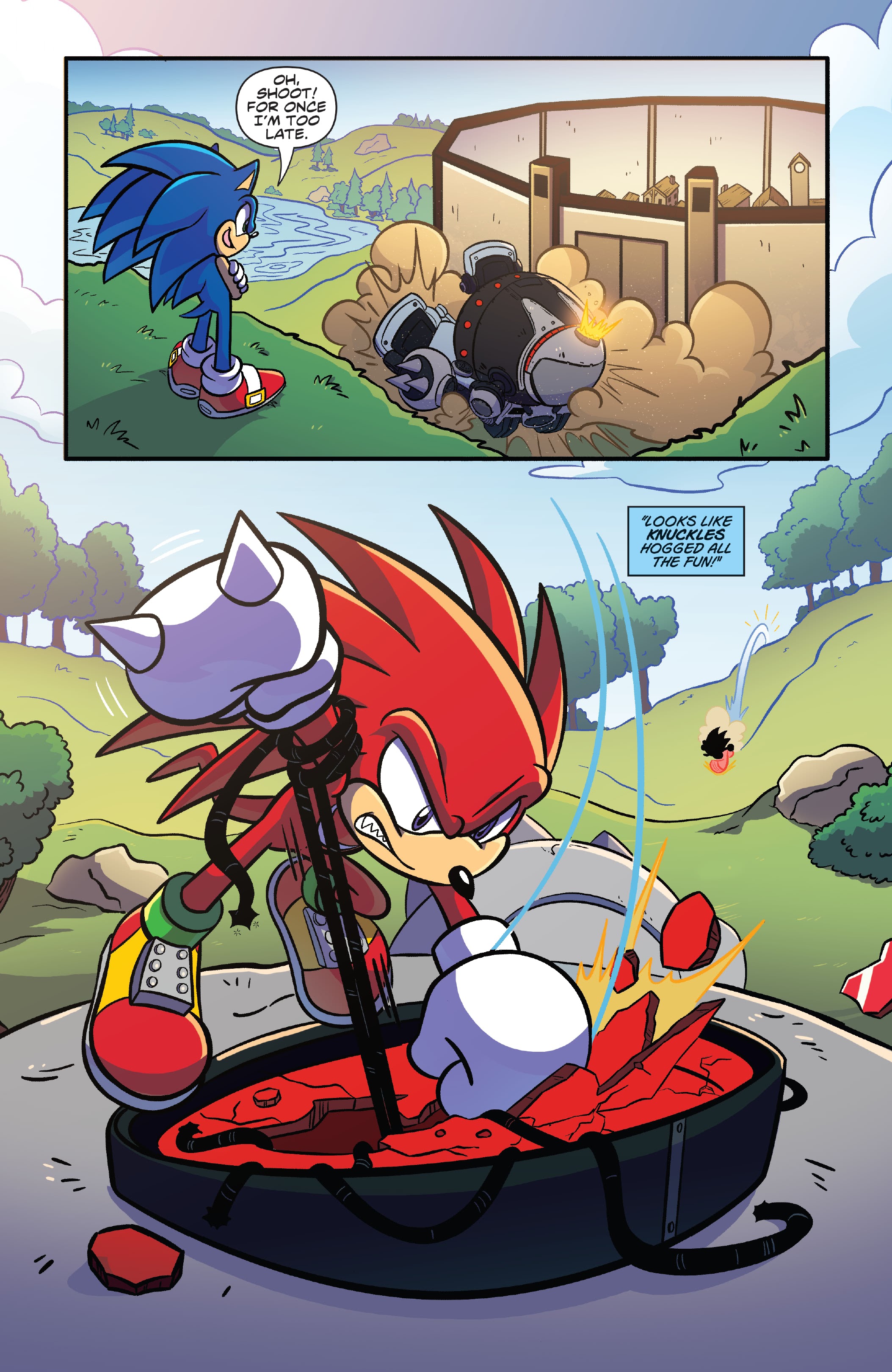 Read online Sonic the Hedgehog (2018) comic -  Issue # _The IDW Collection 1 (Part 1) - 49