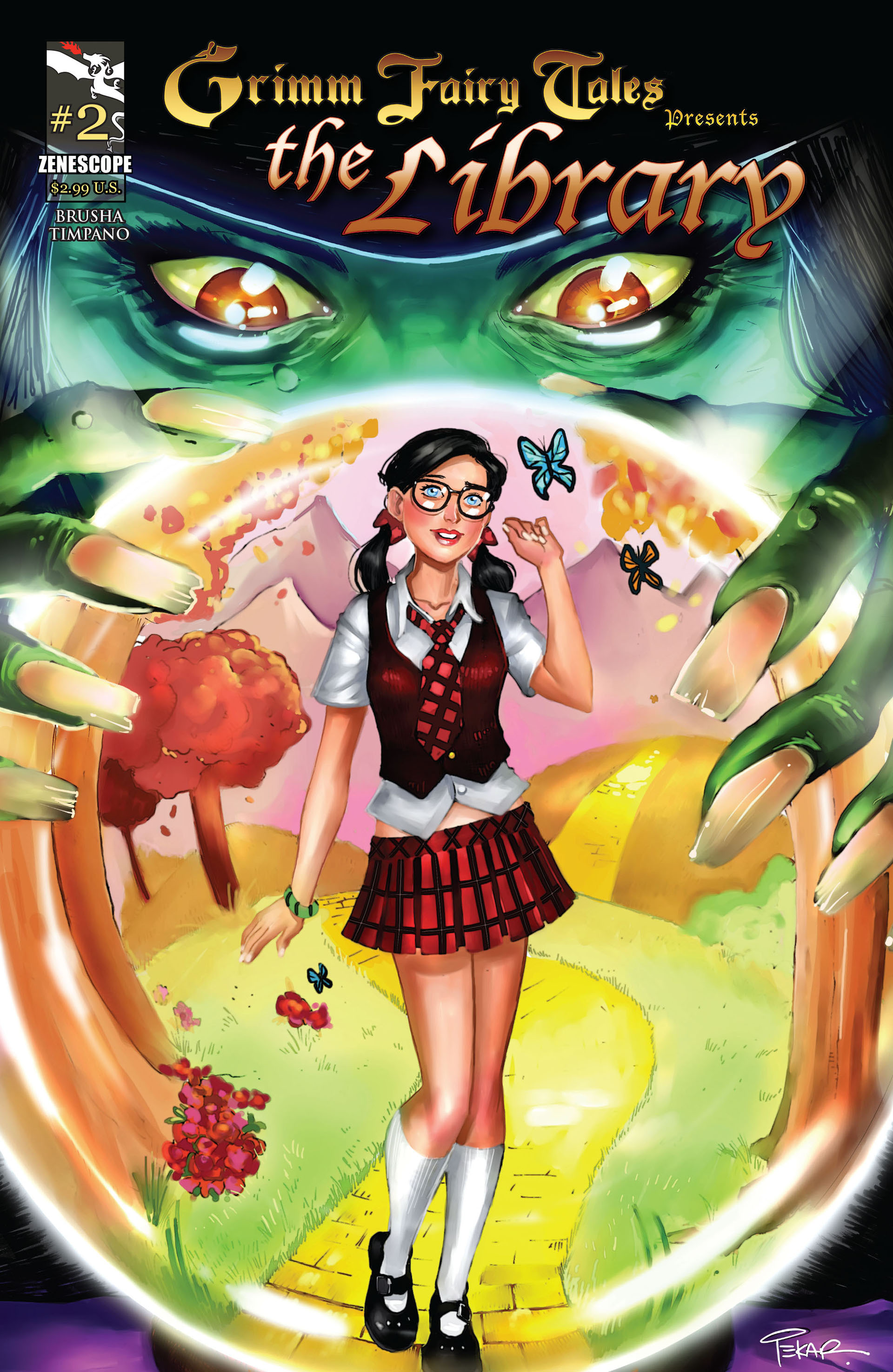 Read online Grimm Fairy Tales presents The Library comic -  Issue #2 - 1