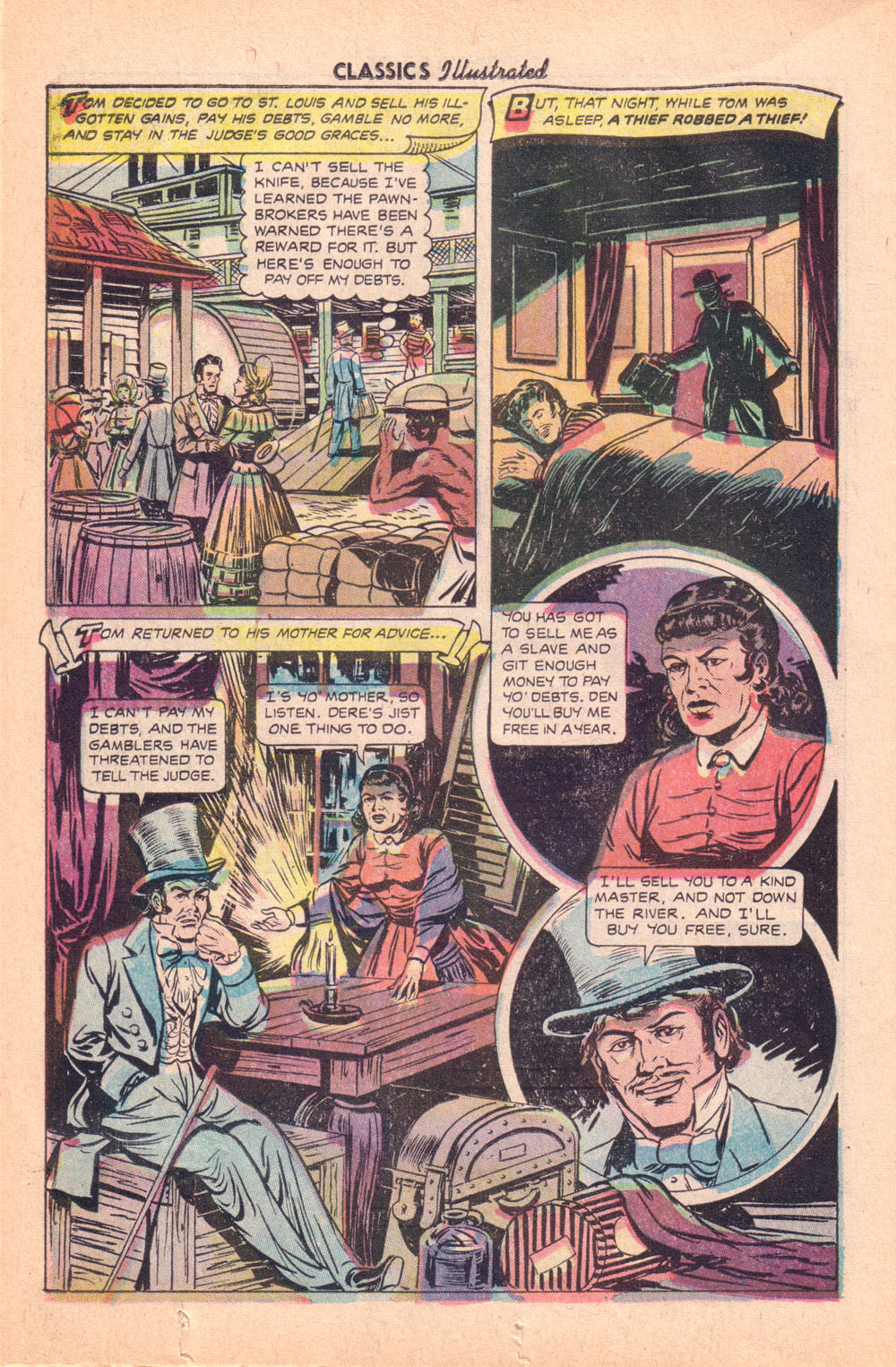 Read online Classics Illustrated comic -  Issue #93 - 34