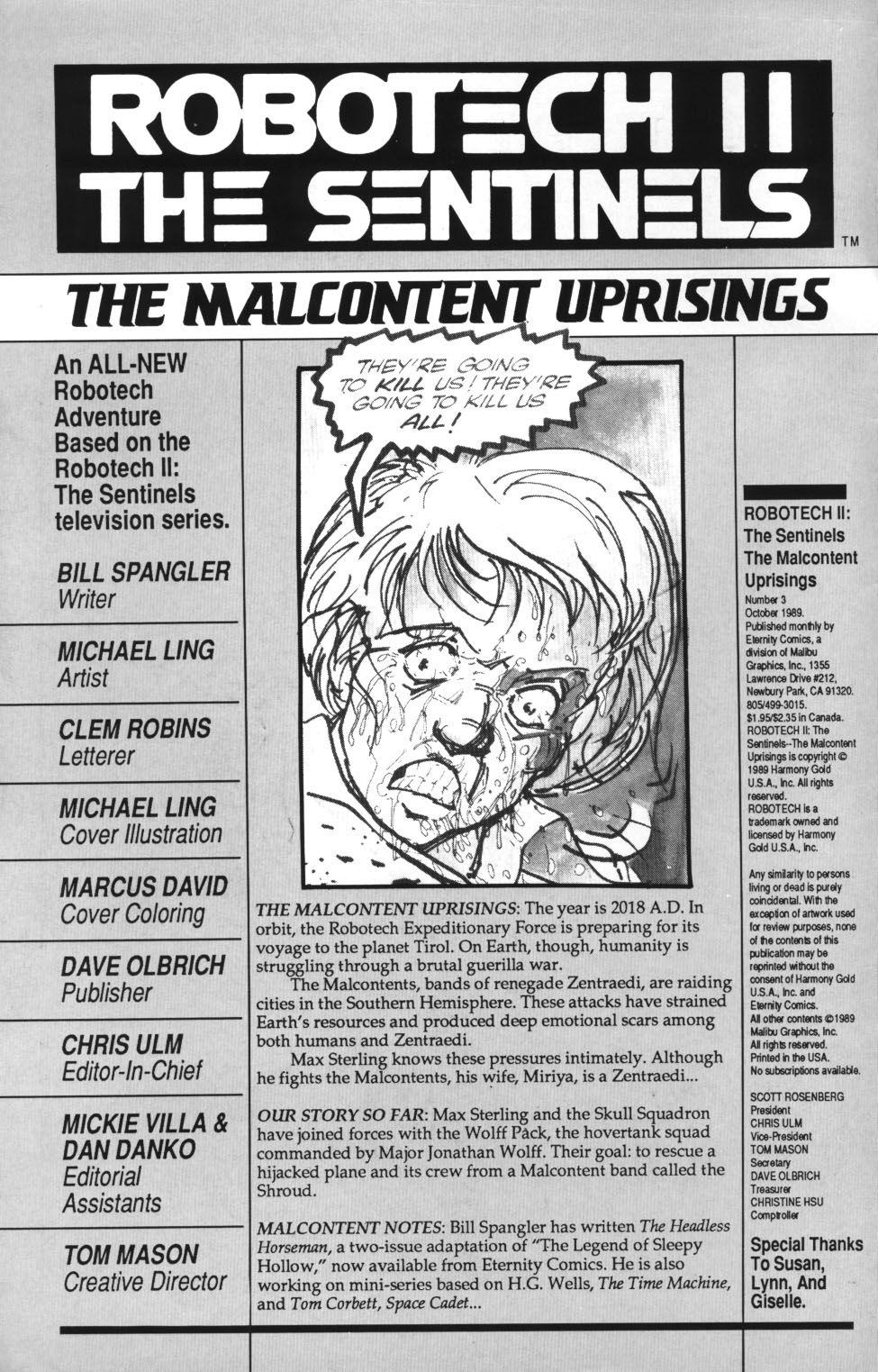 Read online Robotech II: The Sentinels - The Malcontent Uprisings comic -  Issue #3 - 2