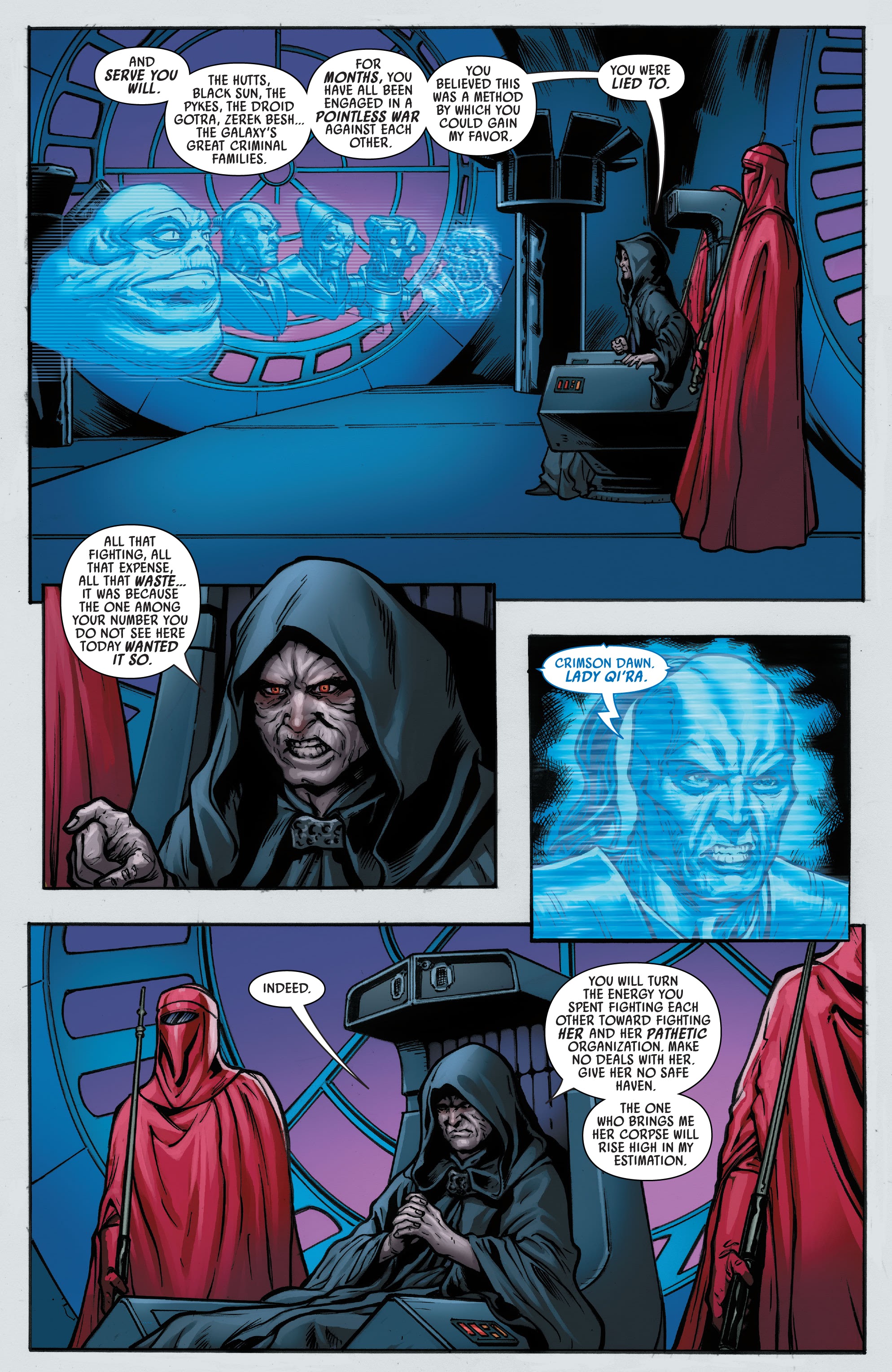 Read online Star Wars: Hidden Empire comic -  Issue #1 - 9