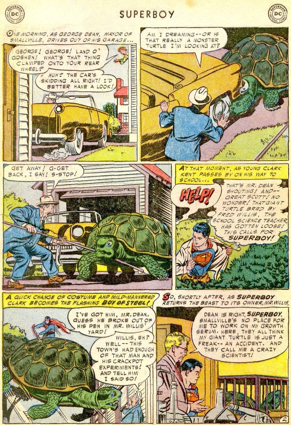 Read online Superboy (1949) comic -  Issue #30 - 3