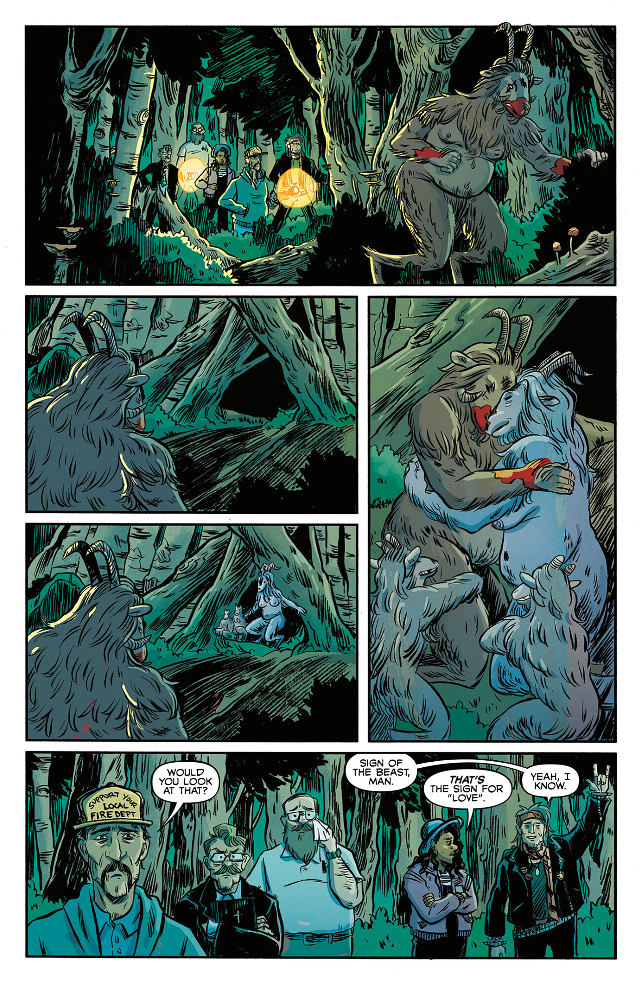 Read online Door to Door, Night by Night comic -  Issue #7 - 24