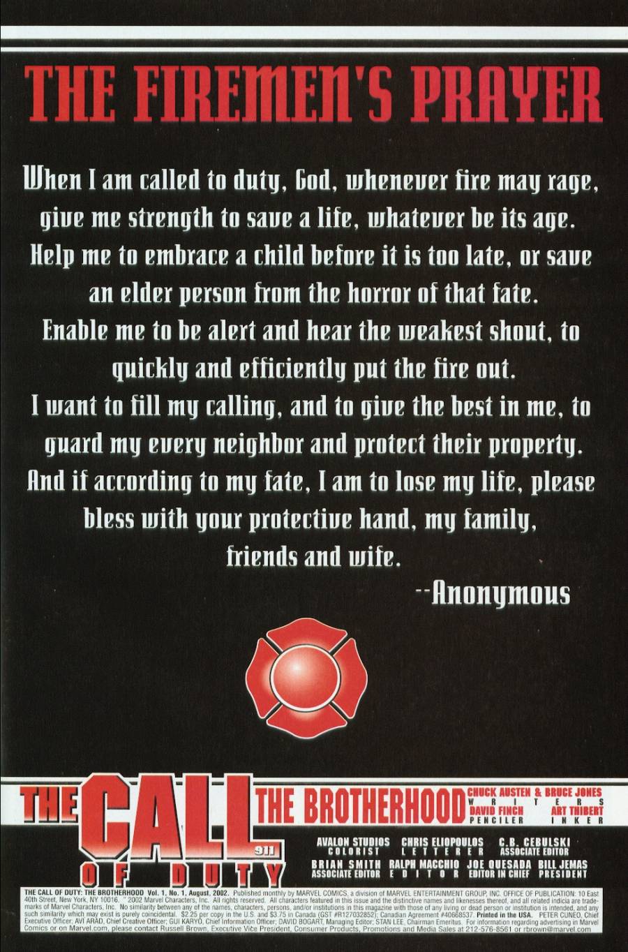 Read online The Call of Duty: The Brotherhood comic -  Issue #1 - 2